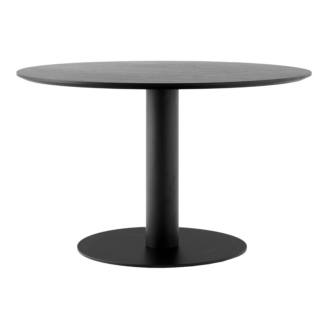 SK12 Modern Dining Table with Center Base - Perfect for Small Spaces, Apartments & Cozy Kitchens