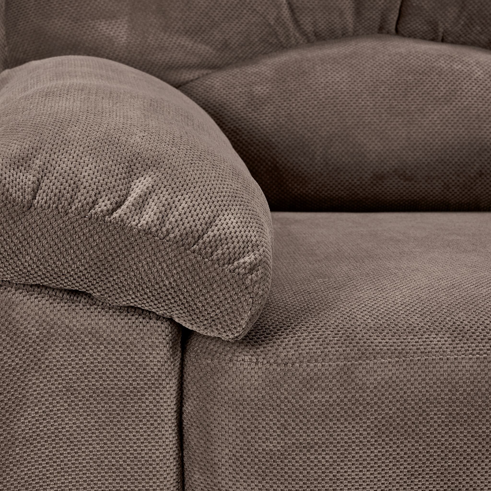 Archie Sofa in Ash - Modern Comfortable Couch for Living Room, Lounge & Home Office