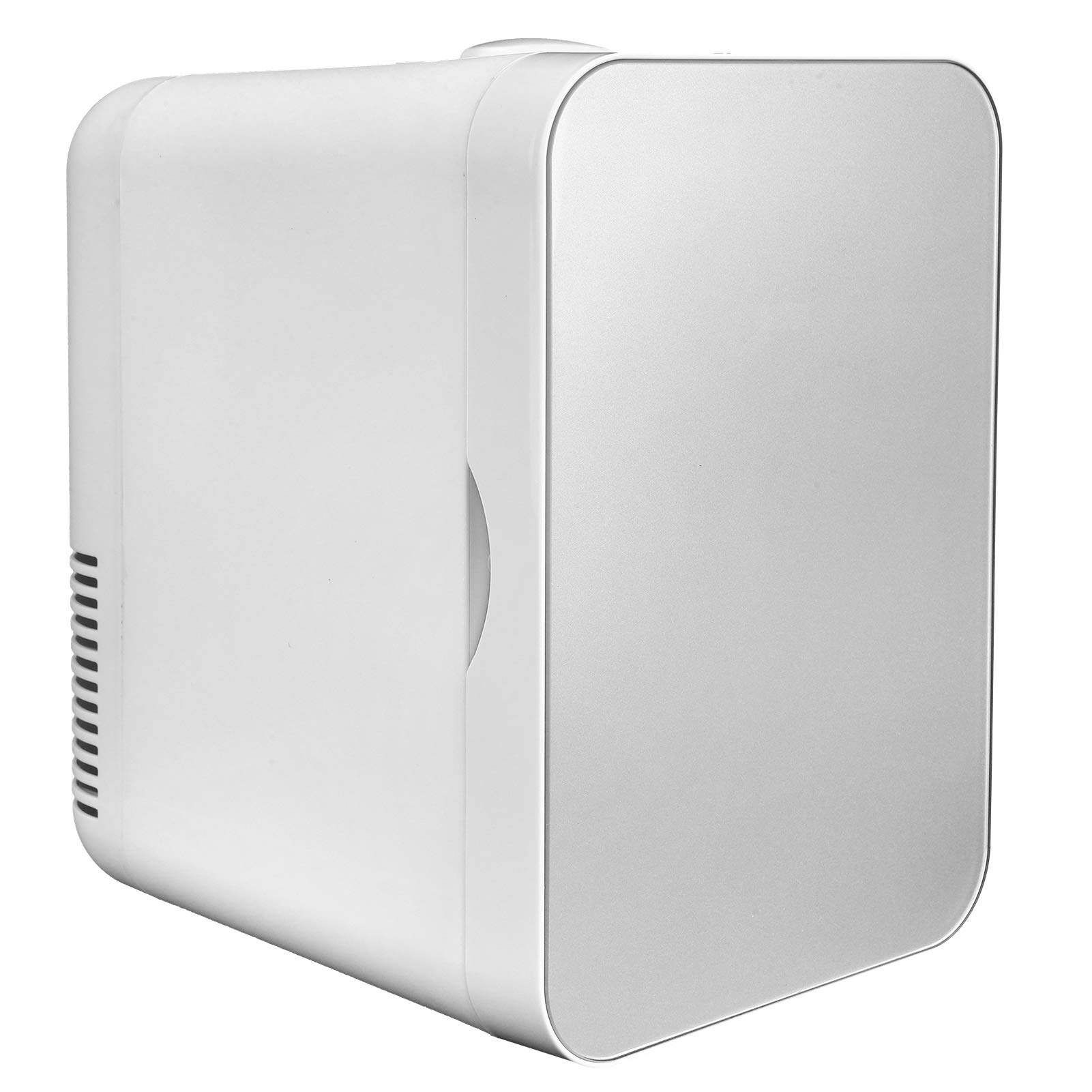 Gaeirt 8L Mini Fridge Portable Compact Refrigerator - Dual Power AC/DC, Beauty Fridge & Desk Cooler Warmer for Skincare, Beverages, Cosmetics - Perfect for Car, Home, Office & Travel (White)