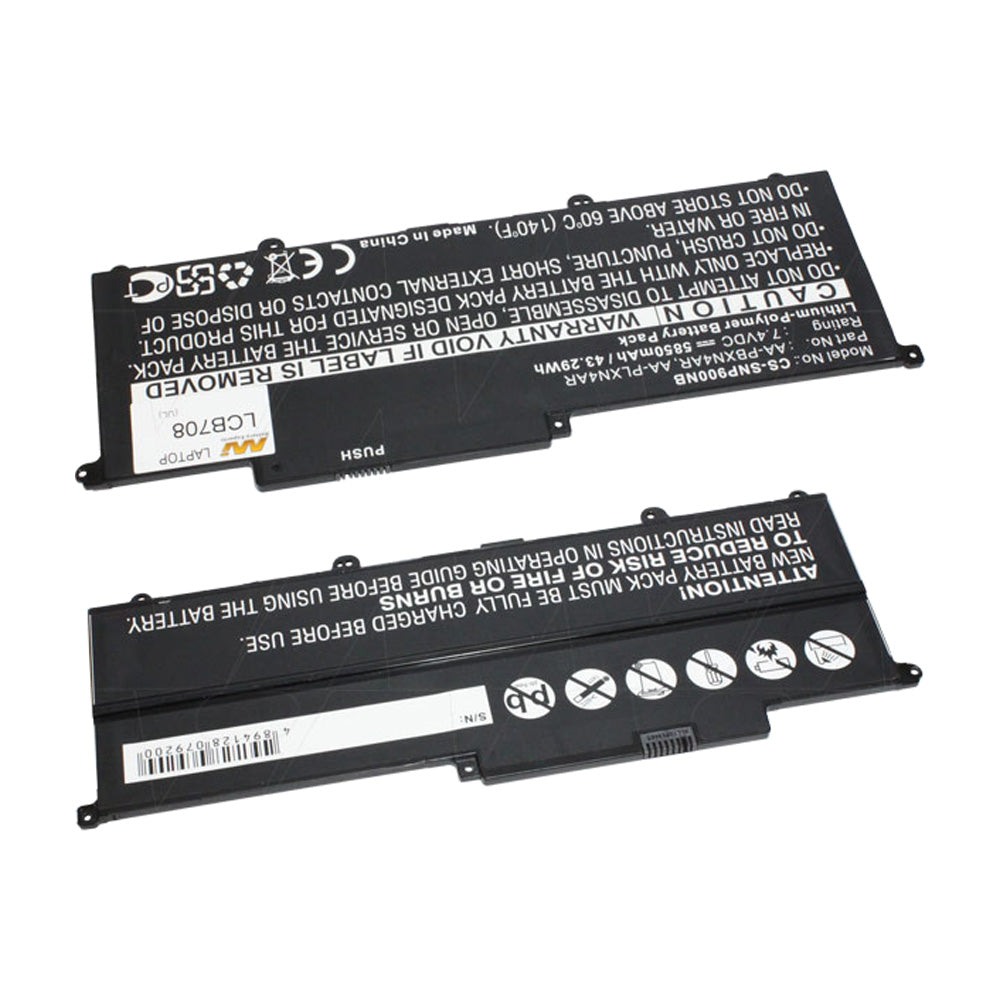 7.4V 43.29Wh 5850mAh LiPo Laptop Battery Replacement - High Capacity Long Lasting Power for HP, Dell, Lenovo Laptops - Perfect for Work, Travel & Gaming