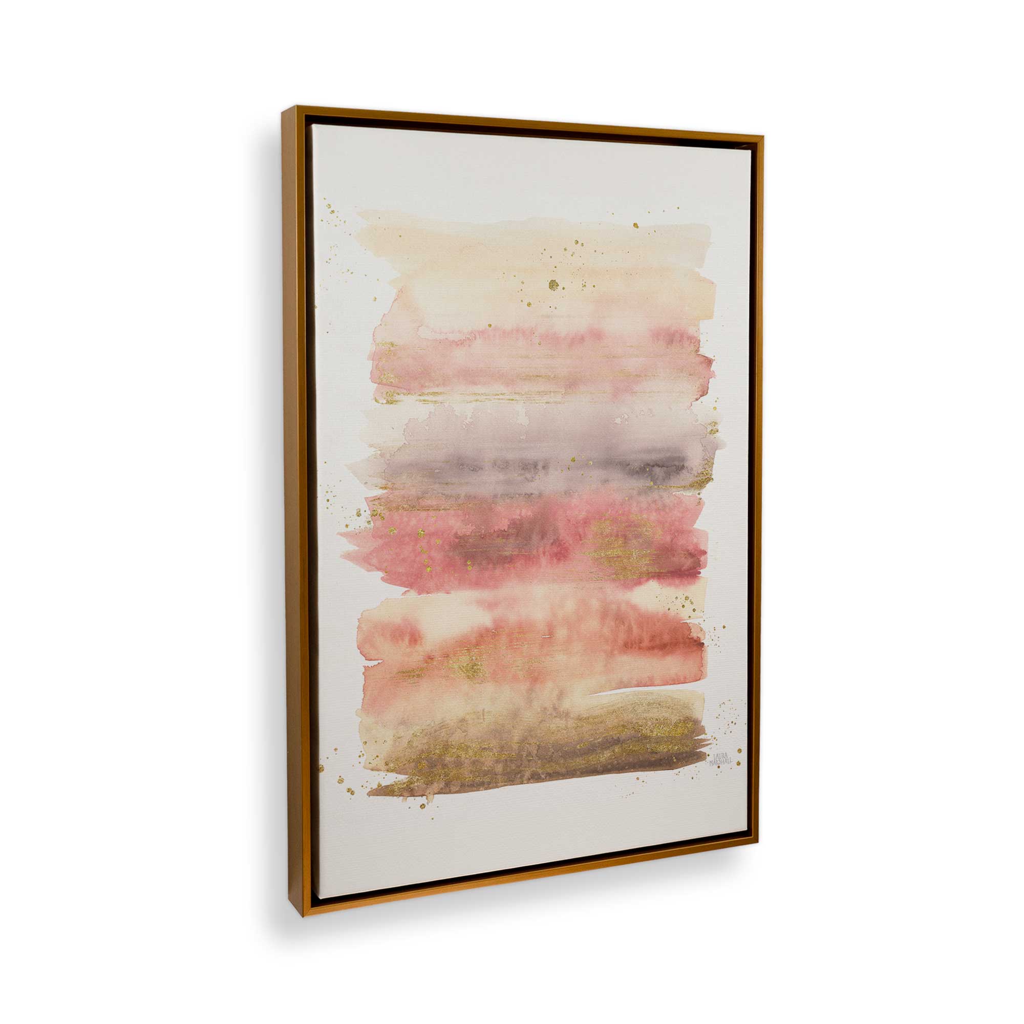 Golden Dawn v1 Canvas Print - Modern Wall Art for Living Room, Bedroom & Office Decor