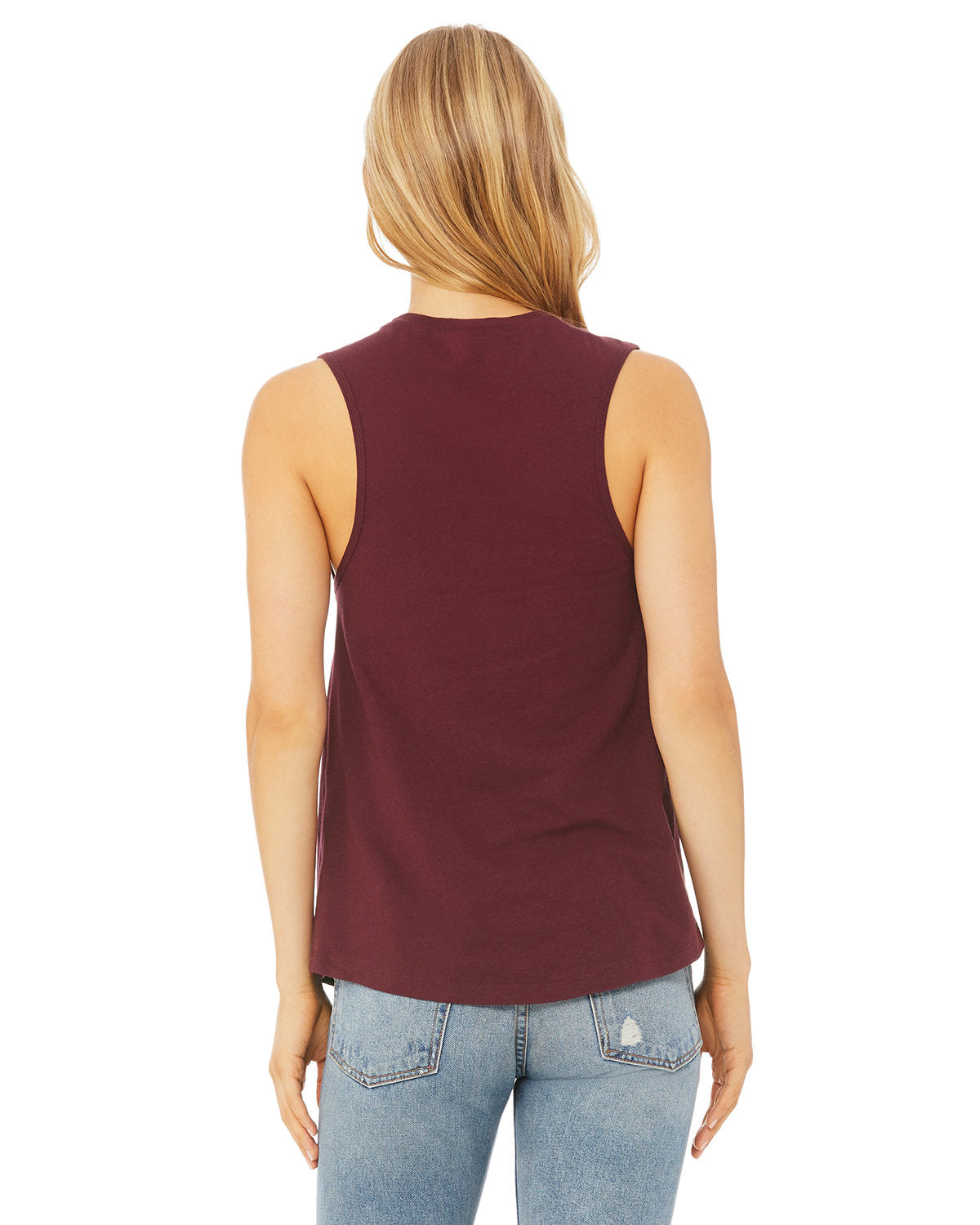 Bella + Canvas B6003 Women's Slim Fit Muscle Tank Top - Soft Jersey Fabric for Casual Wear, Gym & Summer Outfits