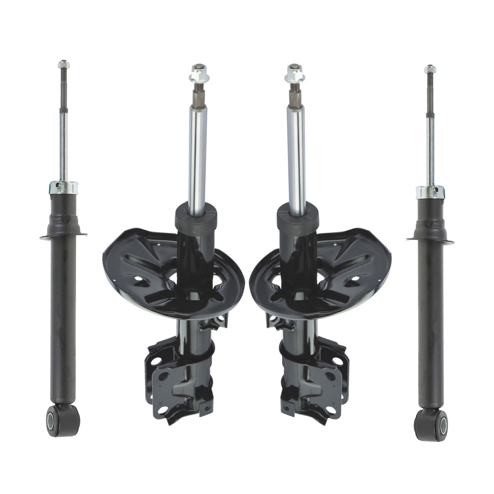 Premium Front & Rear Shock & Strut Kit - Compatible with 2001-2005 Chrysler Sebring, Dodge Stratus & 1999-2003 Mitsubishi Galant - Heavy Duty Shock Absorber Assembly for Smooth Ride & Enhanced Vehicle Stability - Perfect for City Commuting & Highway Driving