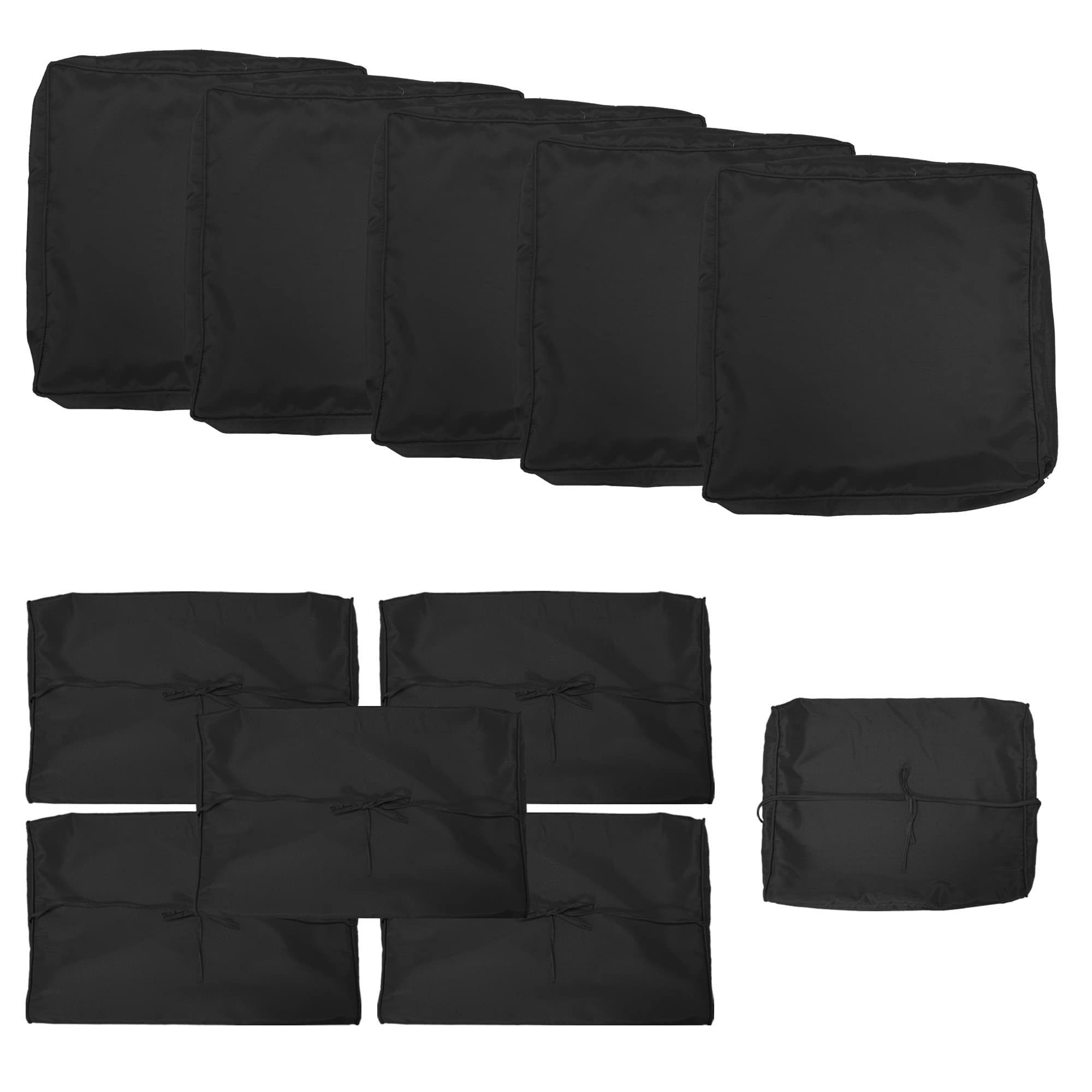 Waterproof Gotland Patio Cushion Covers Replacement - Outdoor Furniture Slipcovers with Zipper for Sofa, Couch & Chair Seats | Durable & Weather-Resistant for Deck, Porch & Garden Use