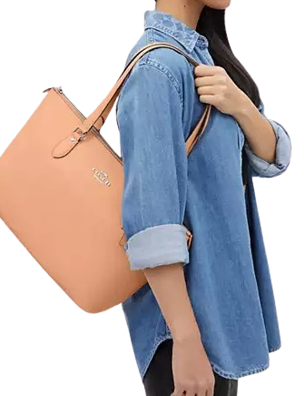 Coach Gallery Tote Bag - Stylish Leather Handbag for Women | Perfect for Work, Travel & Everyday Use