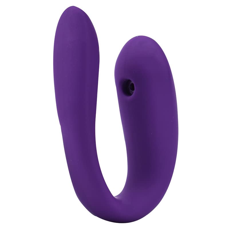 10-Speed Clitoral & G-Spot Vibrator with Suction - Purple Adult Sex Toy for Women & Couples | Wearable Panty Vibrator for Hands-Free Stimulation & Enhanced Intimacy | Perfect for Solo Play, Foreplay & Couples Games