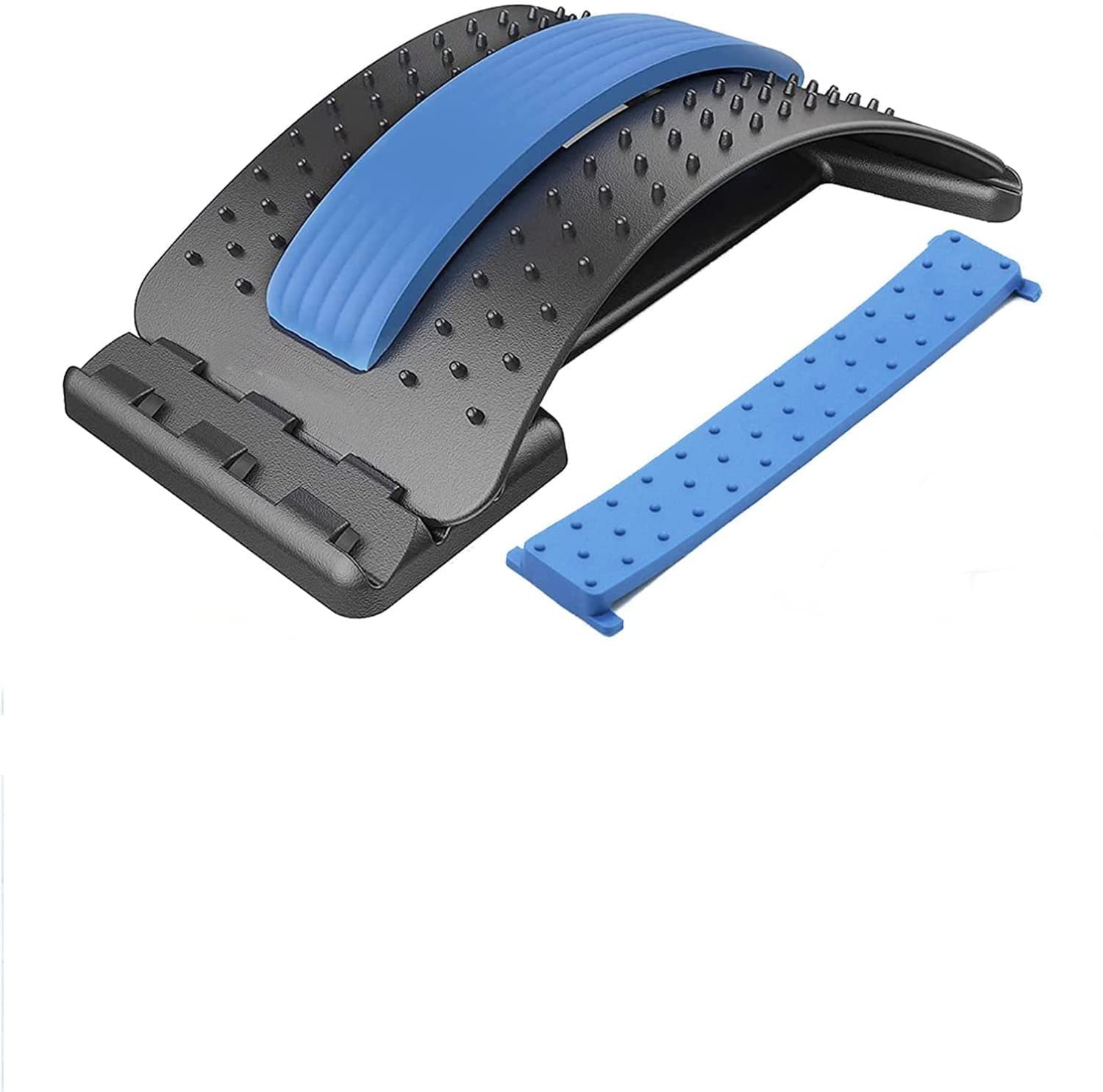 **Back Stretcher for Pain Relief - Lumbar Support Device for Herniated Disc, Sciatica & Scoliosis | Multi-Level Massager & Cracker Board for Upper & Lower Back | Perfect for Home & Office Use**