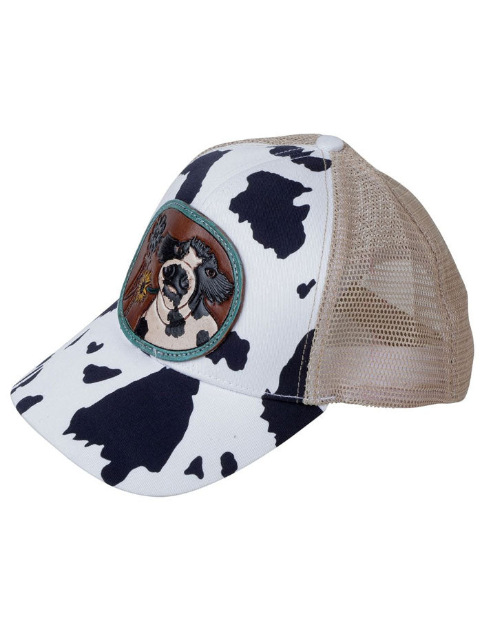 Myra Bag S 4850 Women's Mesh Back Cap - Breathable White Baseball Hat for Running, Hiking & Outdoor Activities
