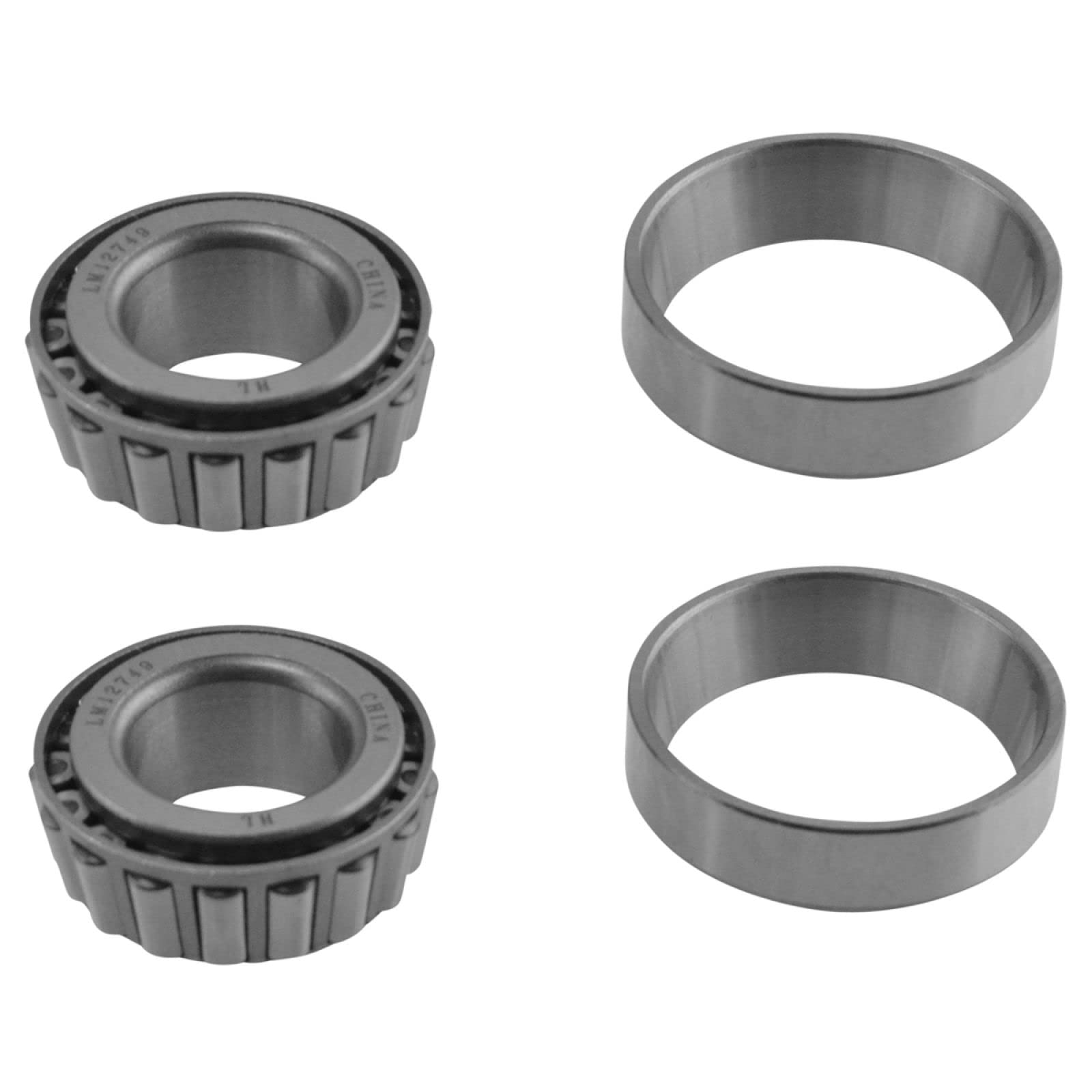 High-Quality Front Outer Wheel Bearing Set of 2 - Compatible with Ford, Mercedes, Jaguar A12 - Durable Replacement for Smooth & Safe Driving