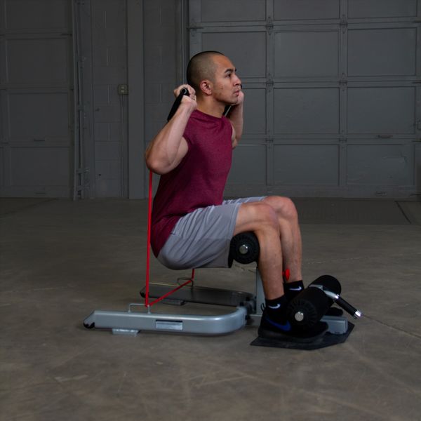 Body Solid GSS50 Adjustable Sissy Squat Bench - Leg Workout Equipment for Home Gym, Strength Training & Thigh Toning - Perfect for Squats, Leg Extensions & Lower Body Exercises