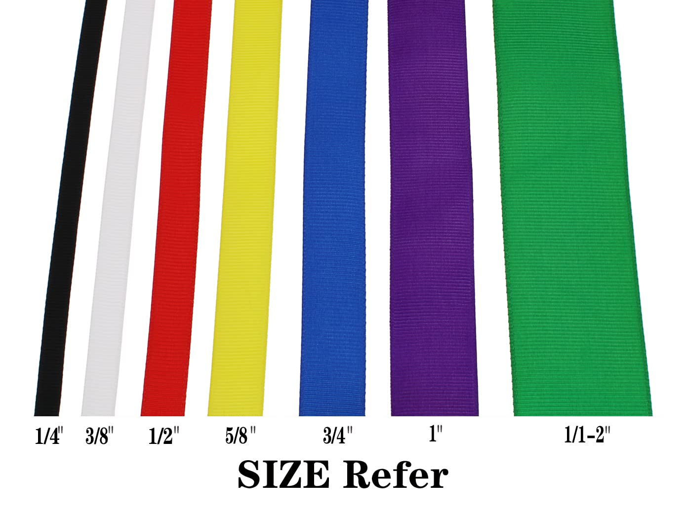 3/8 Inch Solid Grosgrain Ribbon - 25 Yard Roll, 100% Polyester Woven Edge Ribbon in Purple Pink - Perfect for Gift Wrapping, DIY Crafts, Hair Bows, and Scrapbooking