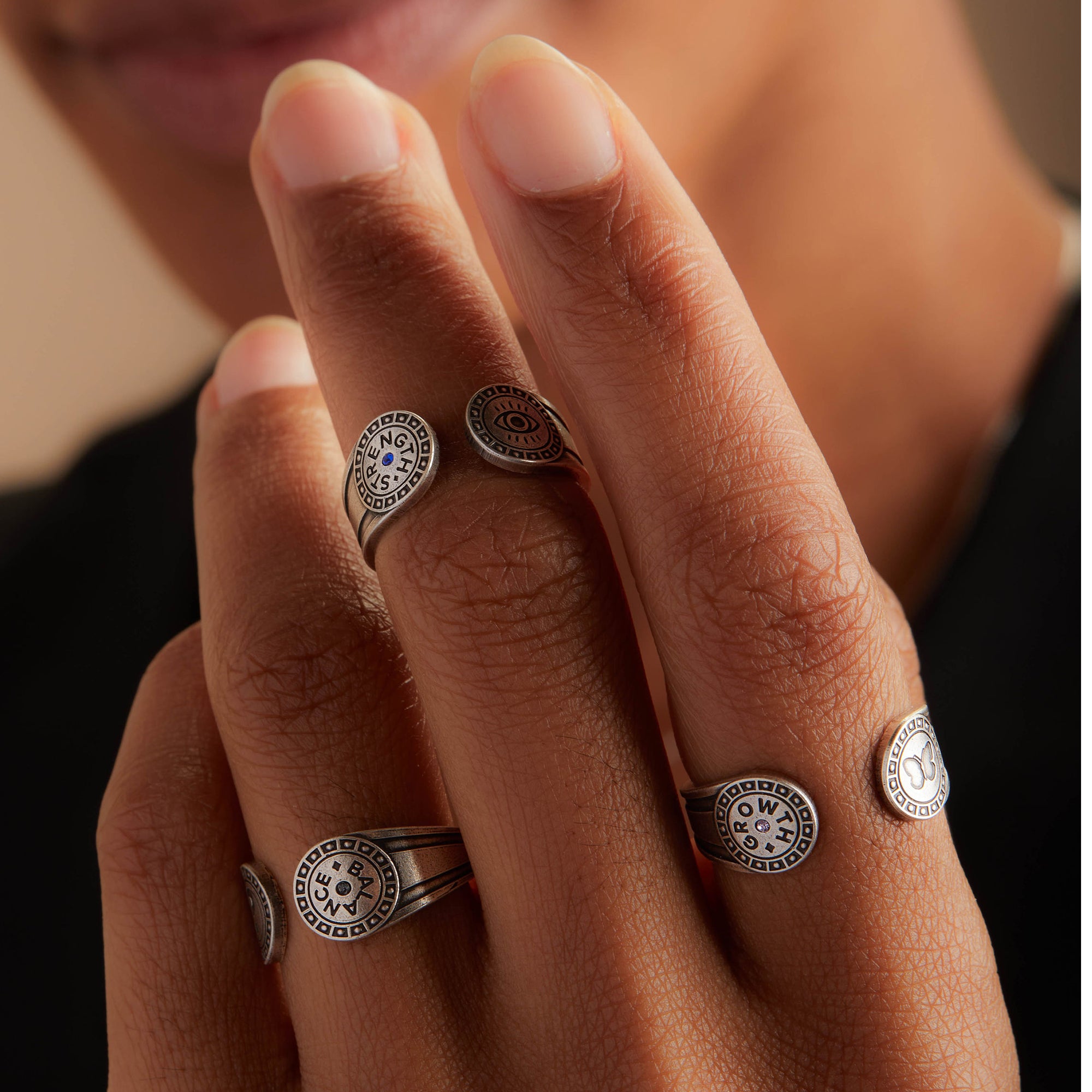 Yin Yang Ring Wrap - Adjustable Balance Symbol Jewelry for Meditation, Yoga & Spiritual Healing - Perfect for Mindfulness and Positive Energy