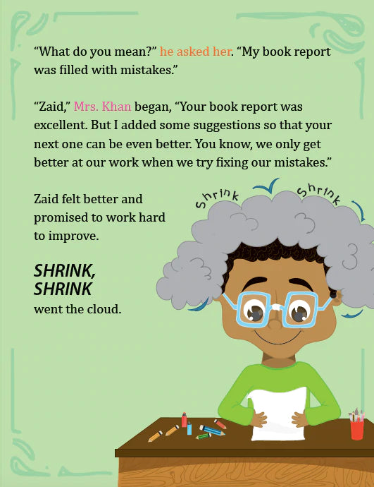 Zaid and the Gigantic Cloud - Children's Adventure Book About Weather & Friendship | Perfect for Bedtime Stories & Classroom Reading