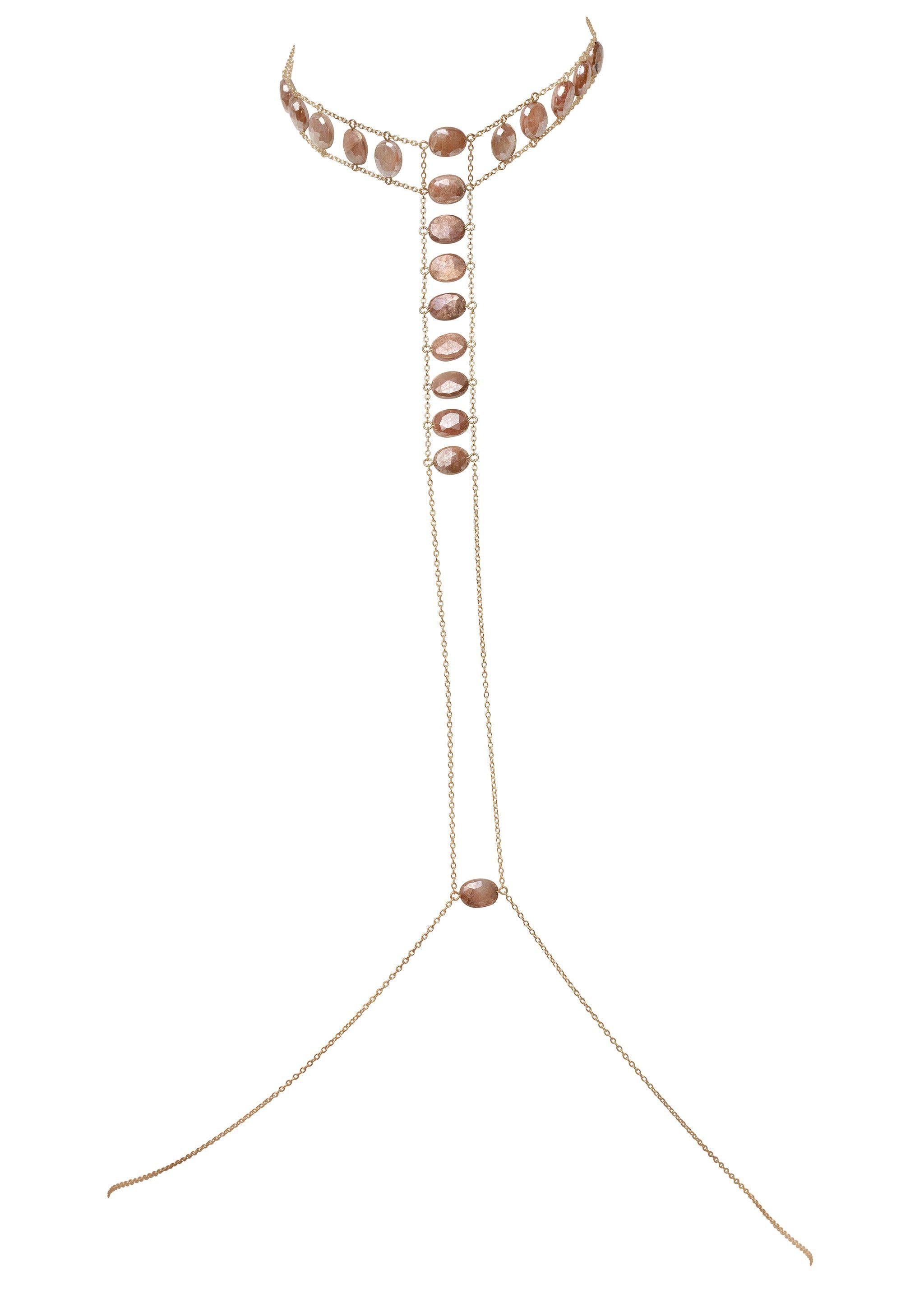 Elegant Queen Crown Gemstone Choker Body Chain Jewelry - Perfect for Bridal, Cosplay, and Festival Outfits