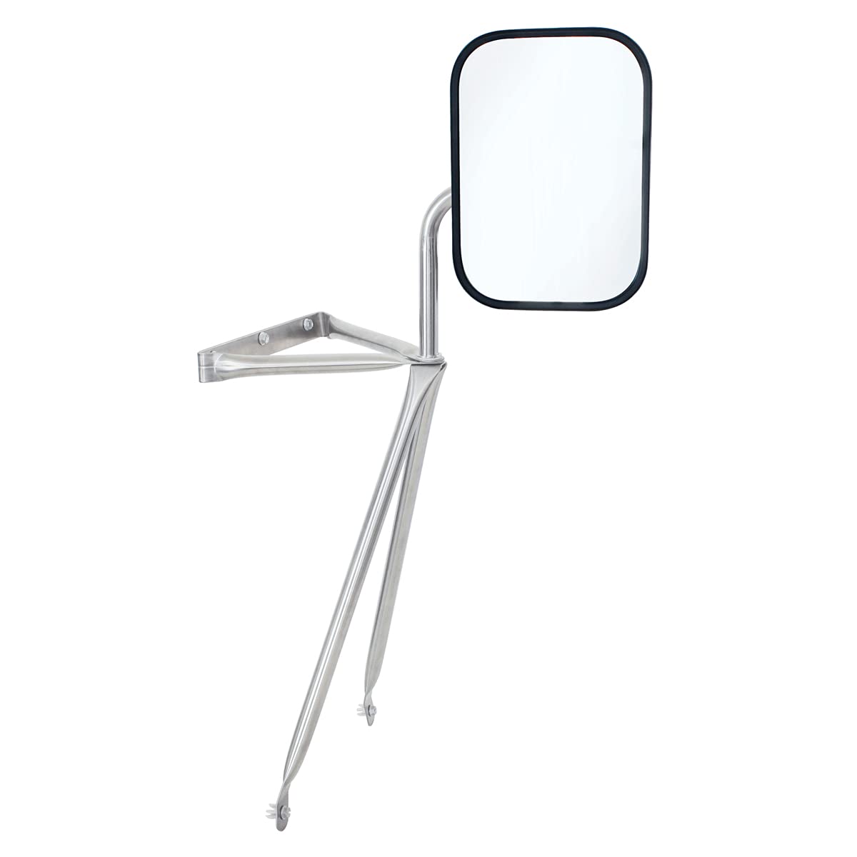 United Pacific 60039 Stainless Steel Swing Away Mirror for Trucks, Vans, RVs & Campers - Extendable 15