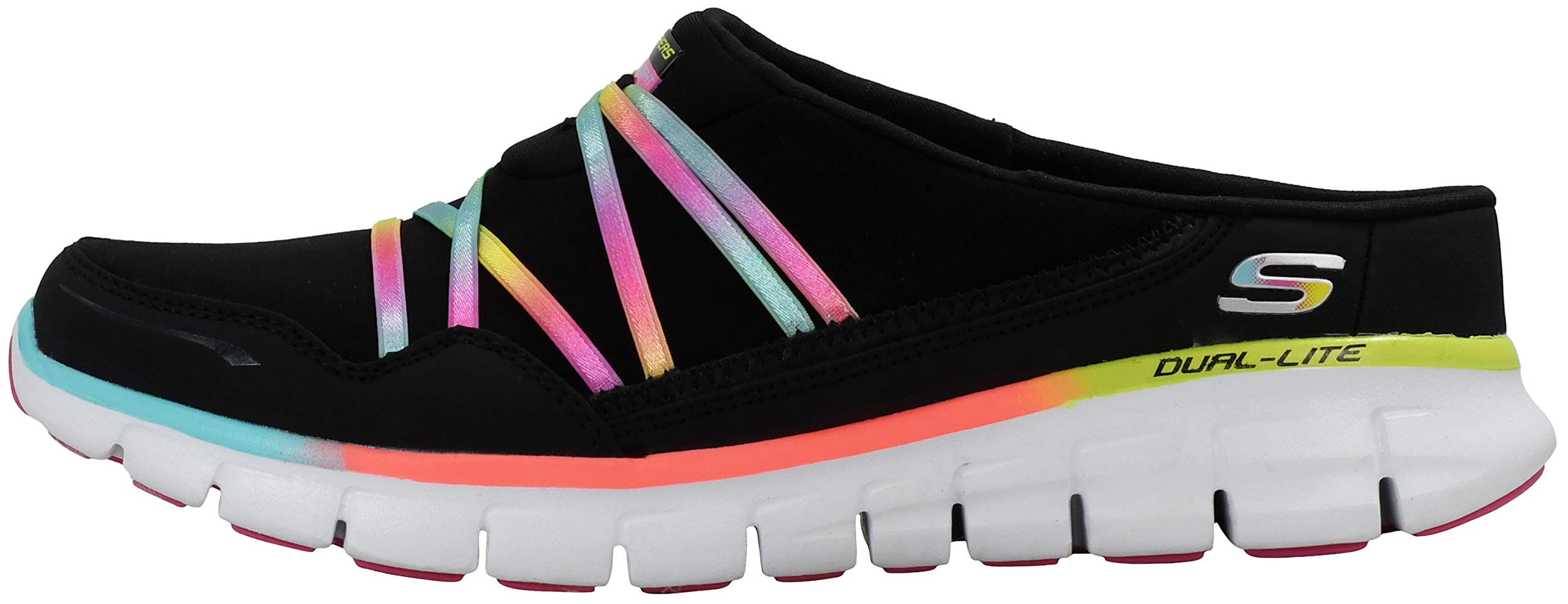 Skechers Women's Air Streamer Slip-On Mule - Lightweight Comfortable Sport Shoes for Walking, Running & Gym Workouts - Perfect for Casual Wear, Travel & Everyday Use