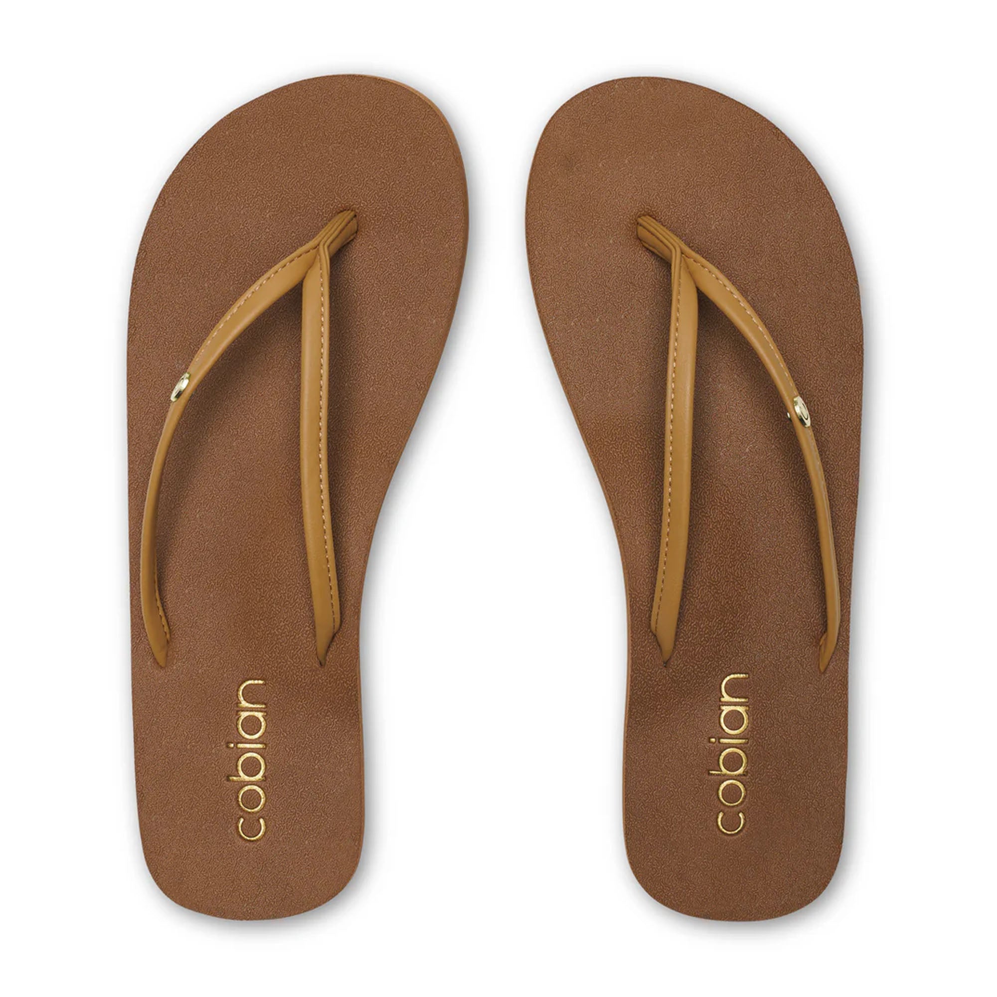 Cobian Nias Bounce II Women's Comfortable Sandals - Tan | Lightweight & Cushioned for Beach, Pool & Summer Walking