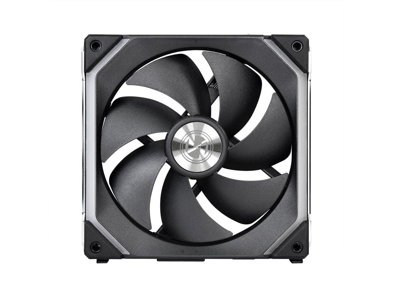 Lian Li UNI Fan SL140 RGB - 2 Pack 140mm Daisy-Chain ARGB PC Cooling Fans - Black | High Airflow for Gaming PC, Case Cooling & Custom RGB Builds
