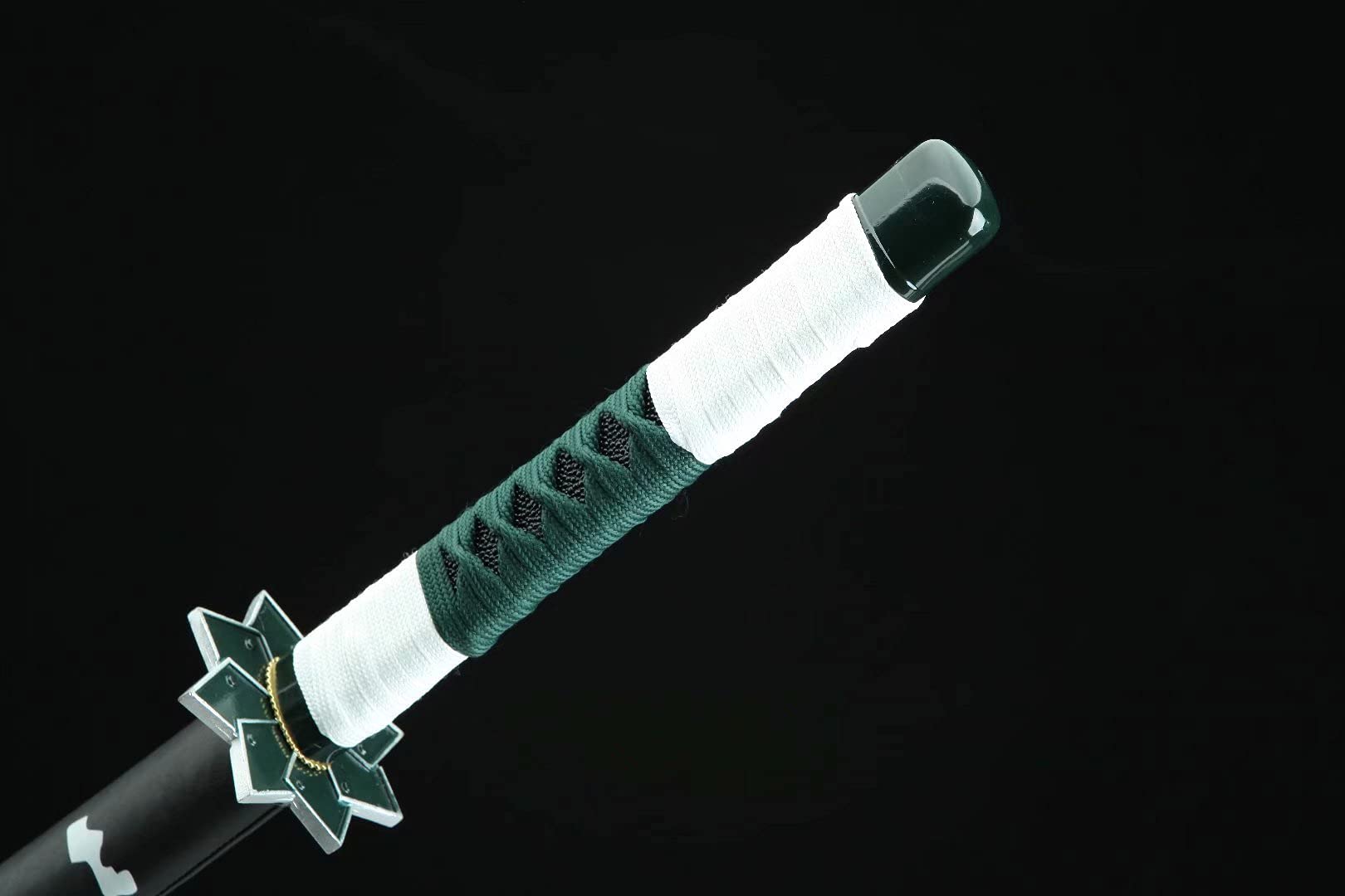 Demon Slayer Sword - Kimetsu no Yaiba Tanjiro Kamado & Shinobu Kochou Cosplay Replica - Carbon Steel Anime Prop for Halloween, Cosplay, and Collectors - Perfect for Anime Fans and Gift Giving