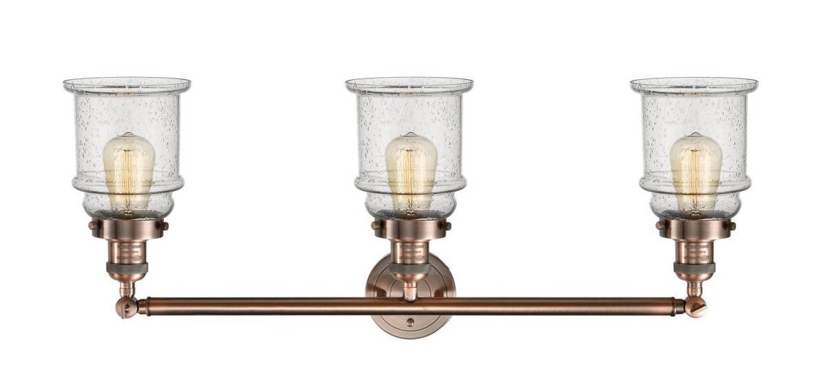 Innovative INNO205-AC-S-G184-LED Modern LED Bathroom Vanity Light Fixture in Copper Finish - Perfect for Bathroom, Powder Room and Dressing Area Lighting