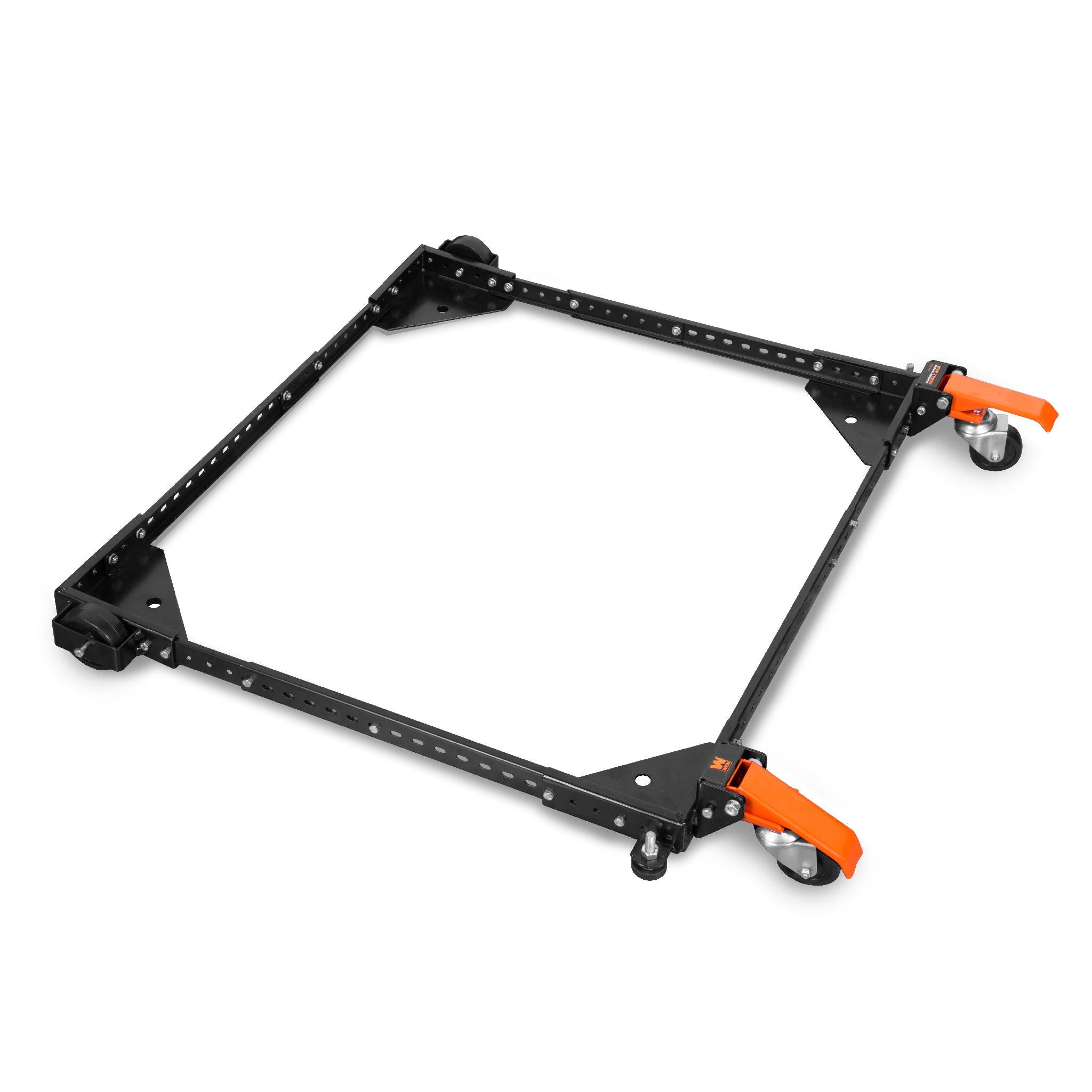 Heavy Duty 500 LB Capacity Universal Mobile Base for Tools & Machines | WEN MB500 | Workshop Equipment Movers for Table Saws, Band Saws & Woodworking Tools