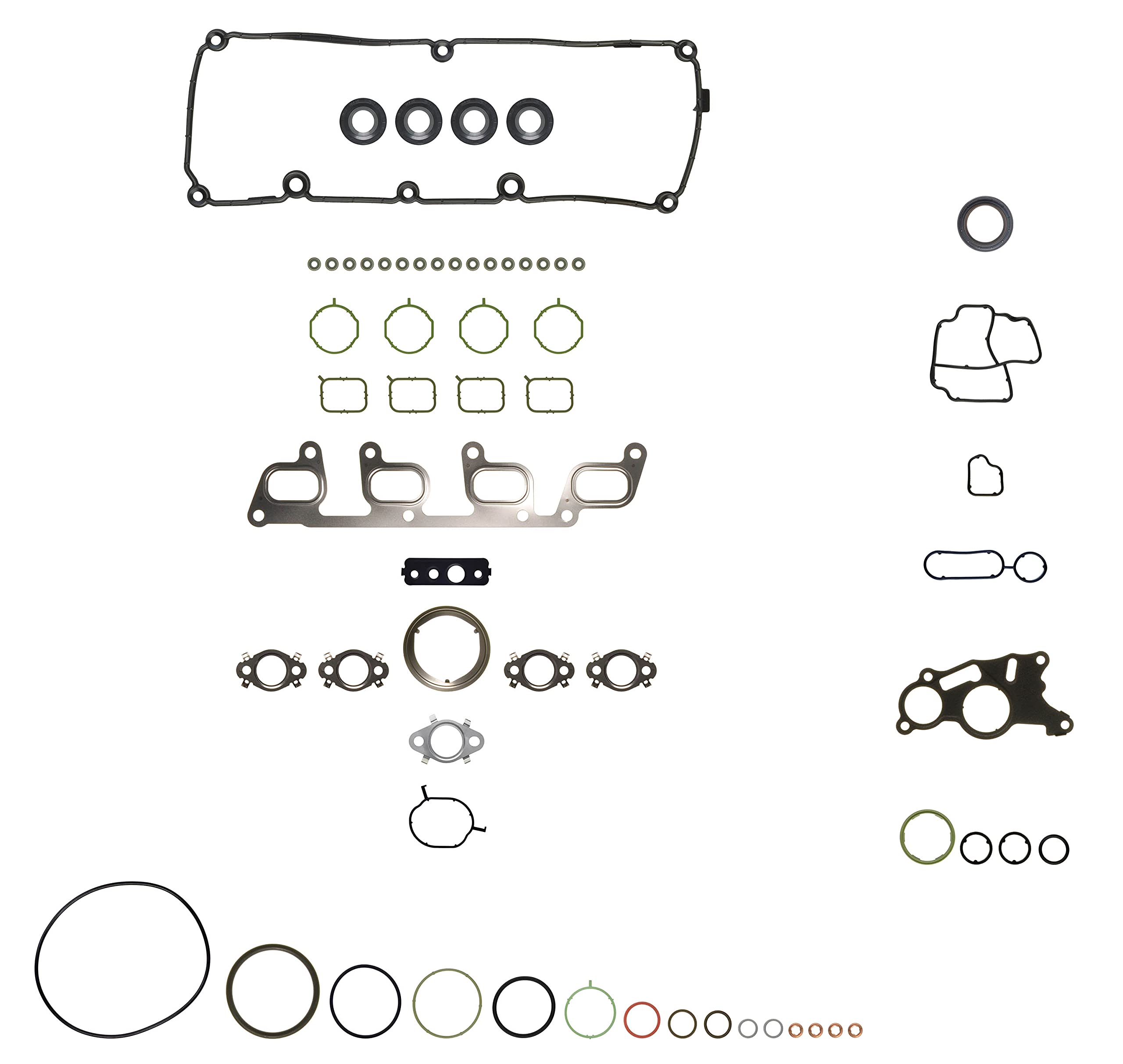 Fit 51063400 Complete Gasket Set - High Quality Engine Gasket Kit for Automotive Repair | Perfect for DIY Mechanics & Professional Technicians | Compatible with Various Vehicle Models