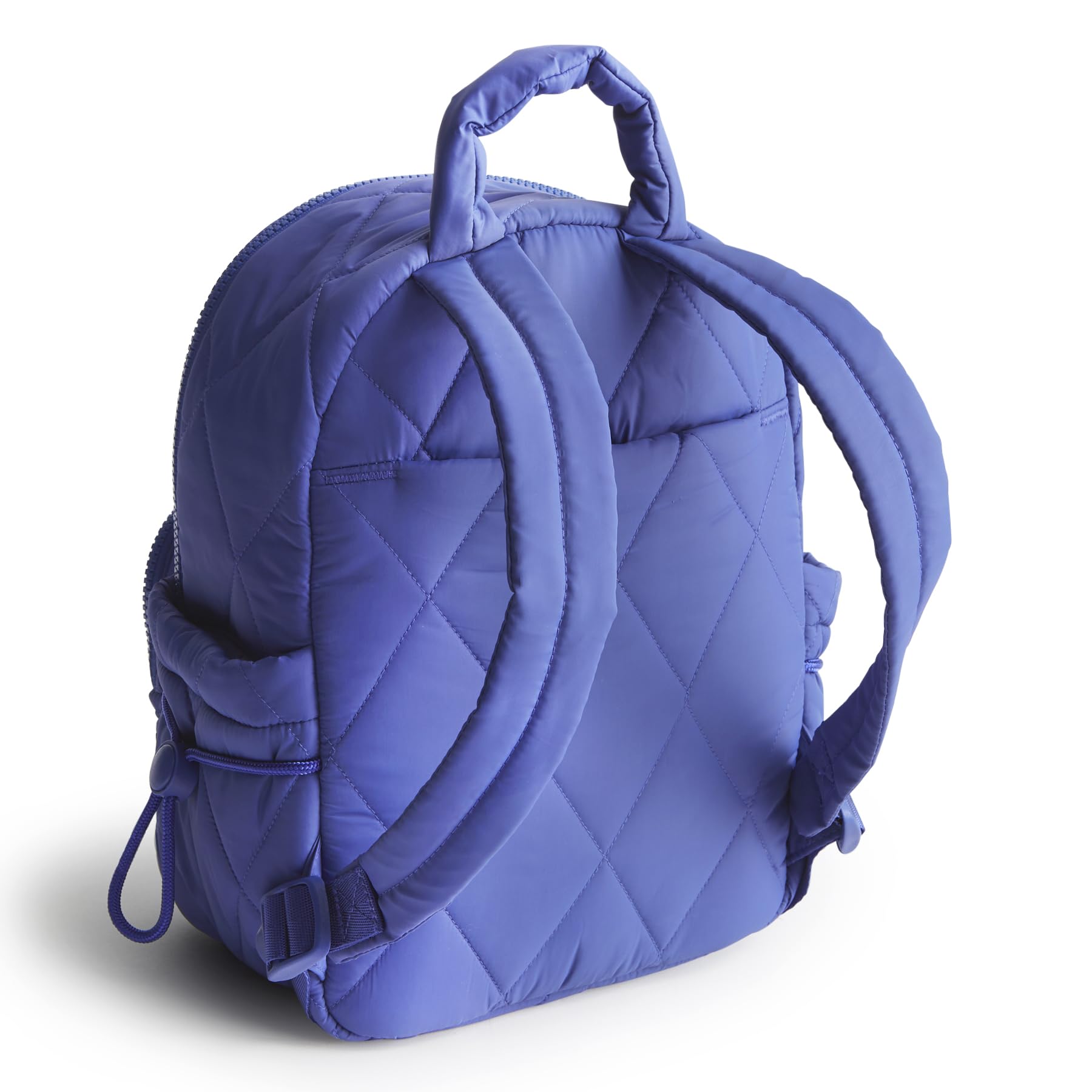 Vera Bradley Featherweight Small Banbury Backpack - Lightweight Travel Backpack for Women, Deep Ultramarine Blue | Perfect for School, Work, and Everyday Use