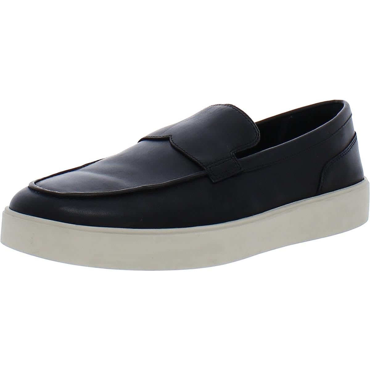 Vince Men's Toren Suede Loafers - Comfortable Slip-On Dress Shoes for Business Casual & Office Wear