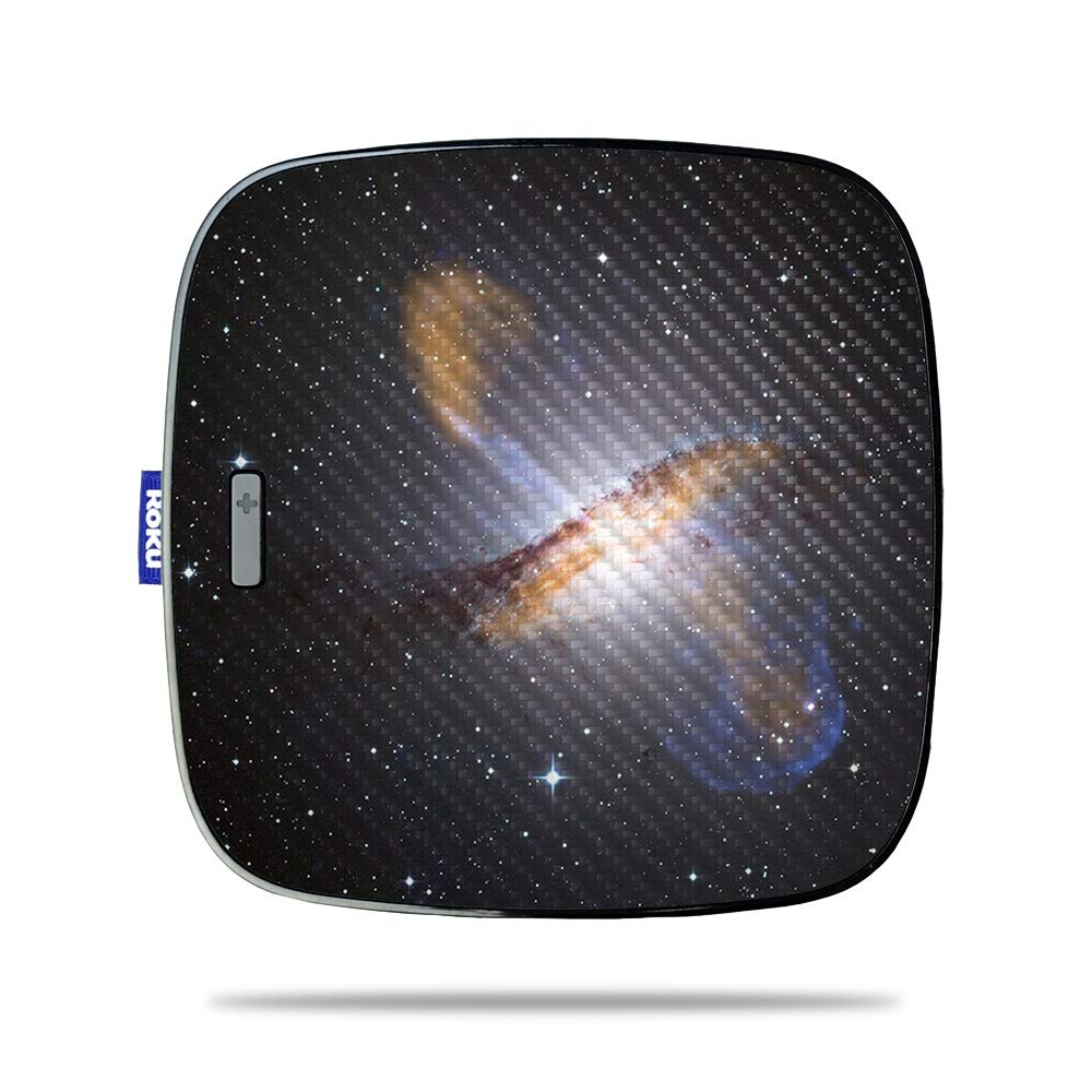 Carbon Fiber Skin for Roku Ultra - Durable Protective Cover for Home Entertainment