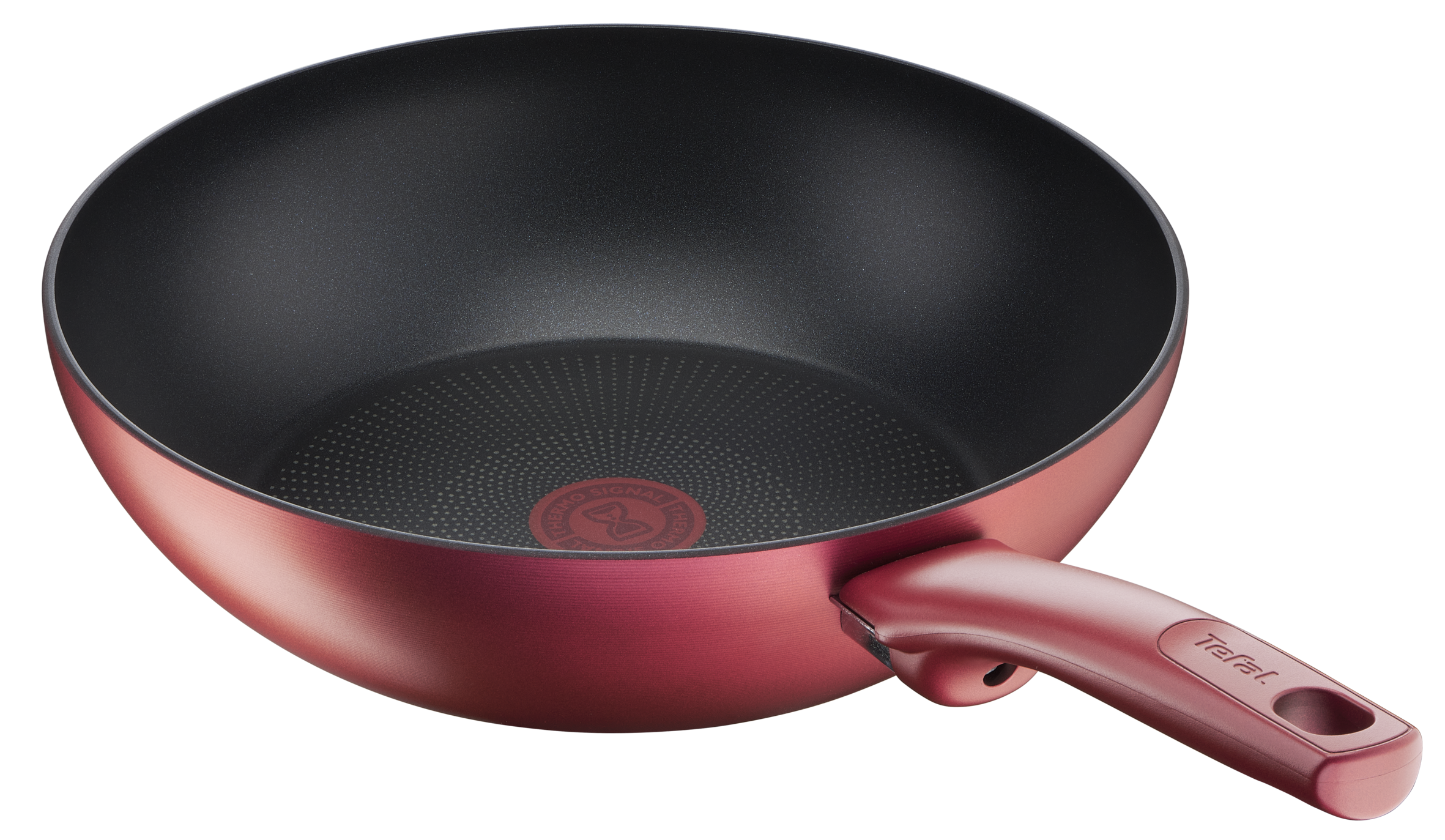 Tefal Perfect Cook Non-Stick Induction Wok Pan 28cm - Professional Stir Fry Pan for Gas, Electric & Induction Cooktops - Ideal for Asian Cooking, Stir-Frying & Deep Frying