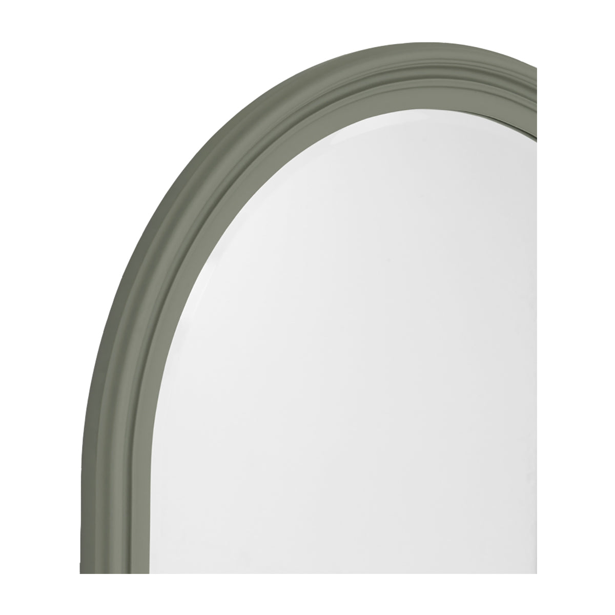 Iona Arch Mirror - 100 x 100 Inches, Elegant Full-Length Wall Mirror with Metal Frame for Bedroom, Living Room, or Entryway Decor