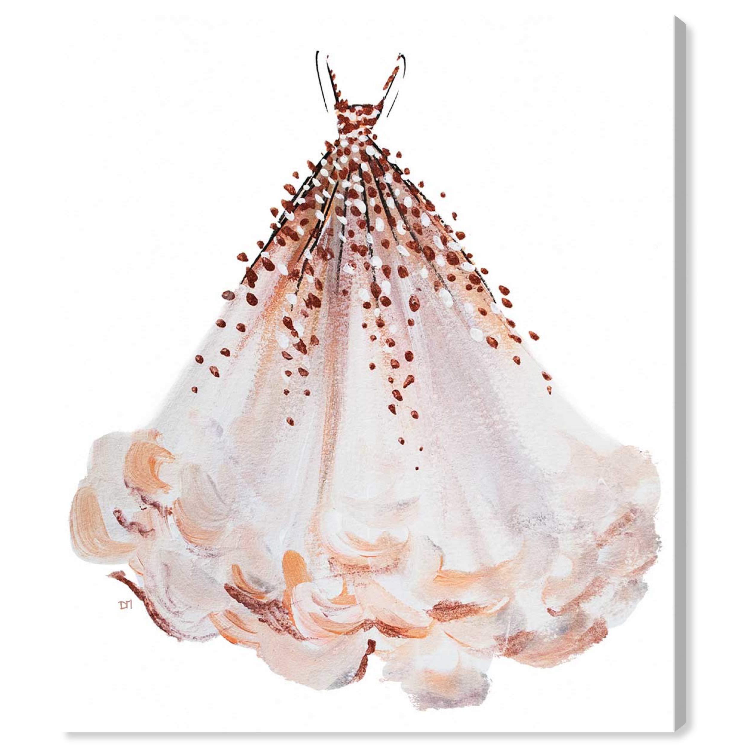 Oliver Gal Artist Co. 'Coral Magic' Fashion Glam Wall Art Canvas Print - 36