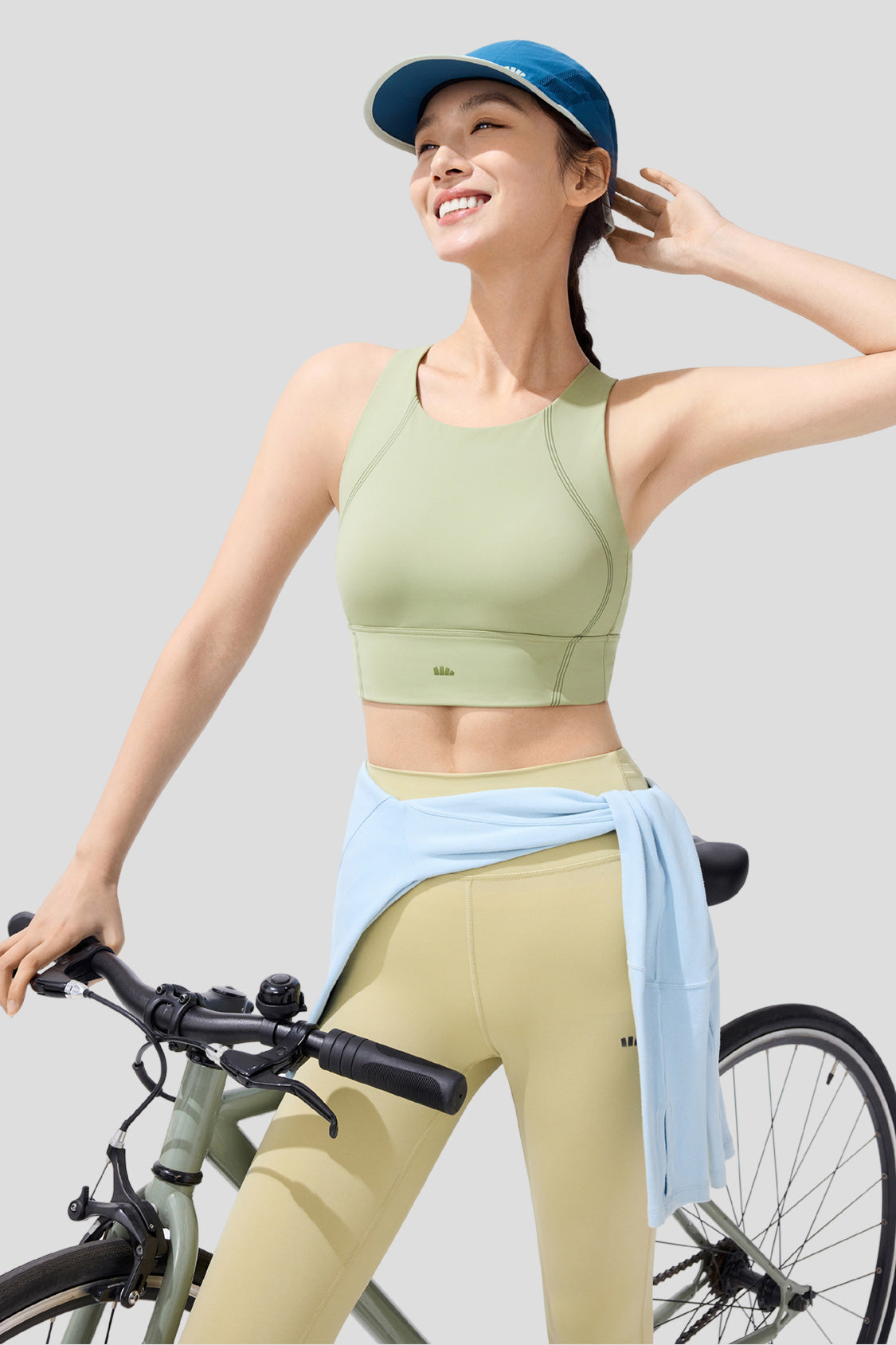Impact Women's Shock Absorb Sports Bra UPF50+ - High Support Workout Top for Running, Yoga & Gym - Moisture Wicking & Breathable Activewear