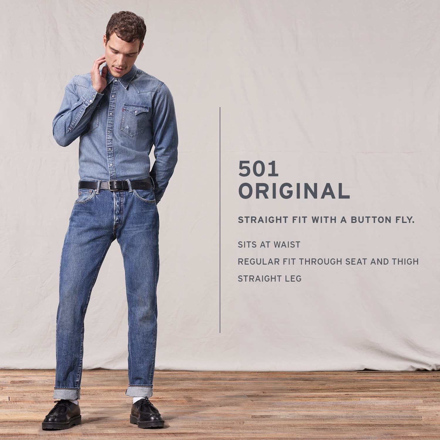 Levi's Men's 541 Athletic Fit Stretch Jeans for Active Lifestyle | Big & Tall Sizes Available | Perfect for Work, Casual Wear & Outdoor Activities