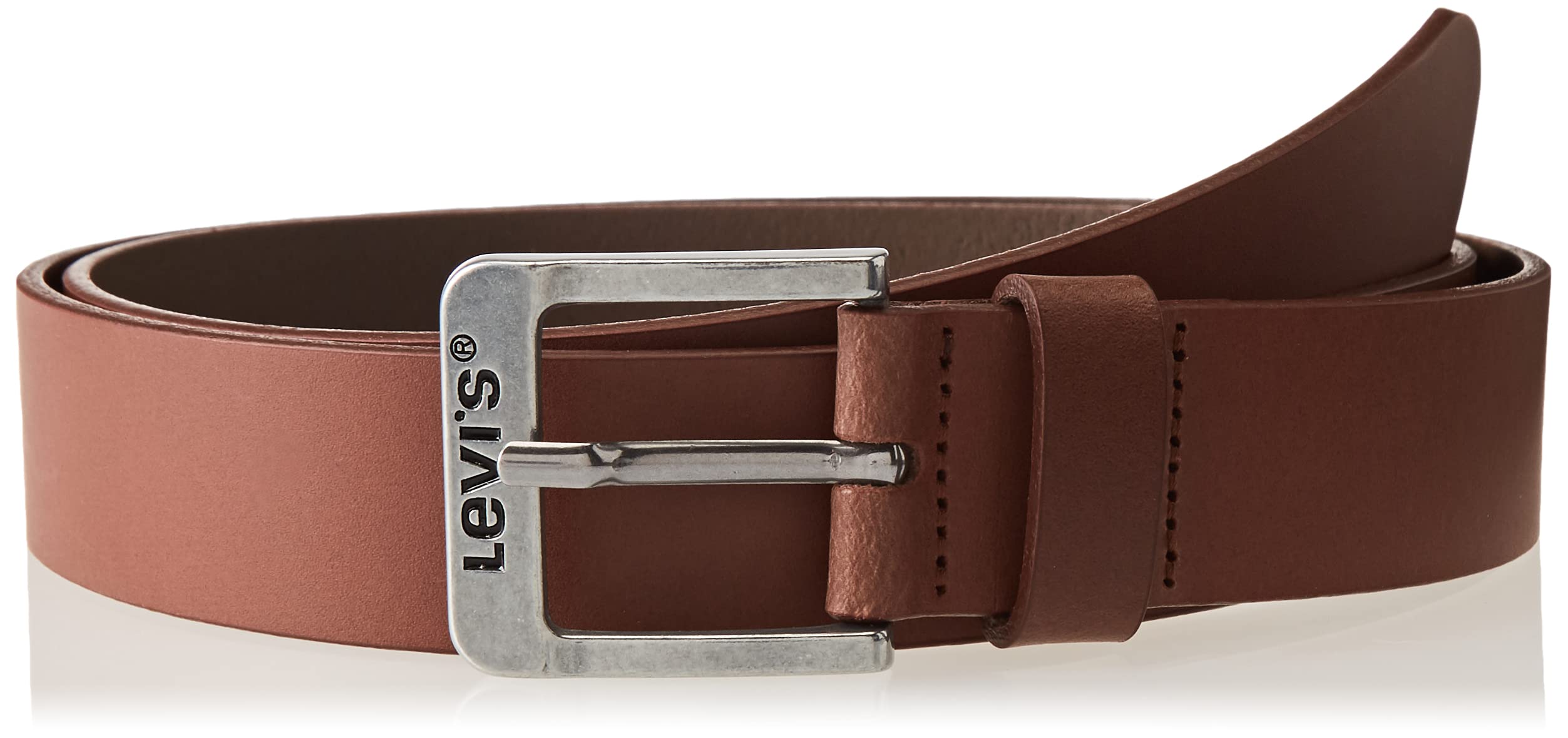 Levi's Men's Genuine Leather Belt with Classic Buckle - Stylish & Durable for Jeans, Pants & Casual Wear