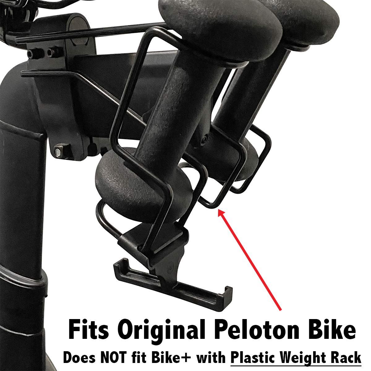 Peloton Bike Shoe Hook Hanger - Durable Shoe Organizer for Cycling Shoes (Not Compatible with Bike+) - Perfect for Home Gym Storage & Wall Mounted Bike Accessories
