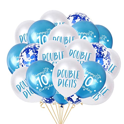 Double Balloons Blue