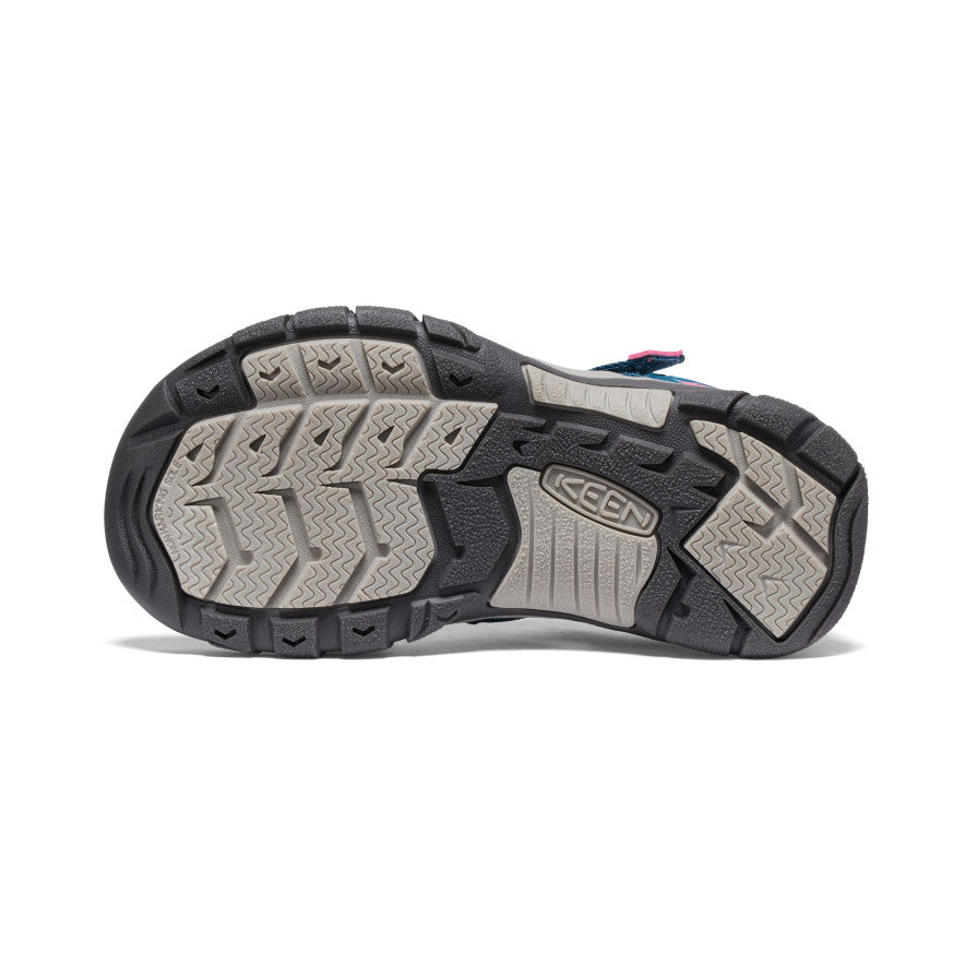 Newport H2 Big Kids' Sneakers - Legion Blue & Hot Pink | Comfortable & Durable for School, Play & Outdoor Activities