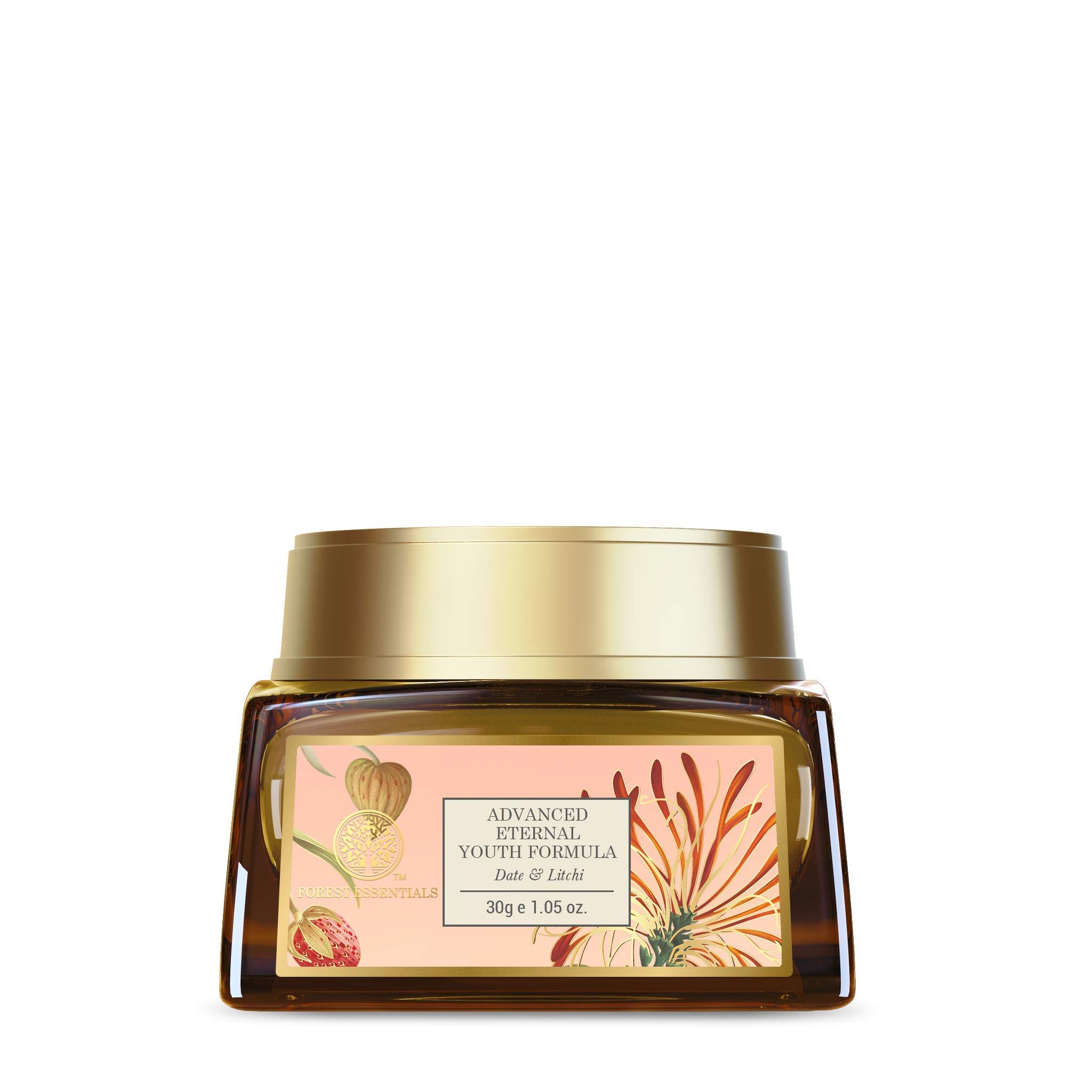 Forest Essentials Advanced Eternal Youth Formula Night Cream - Anti-Aging Moisturizer for Wrinkles & Fine Lines | Luxurious Ayurvedic Skincare for Nighttime Rejuvenation | Perfect for Dry, Mature Skin