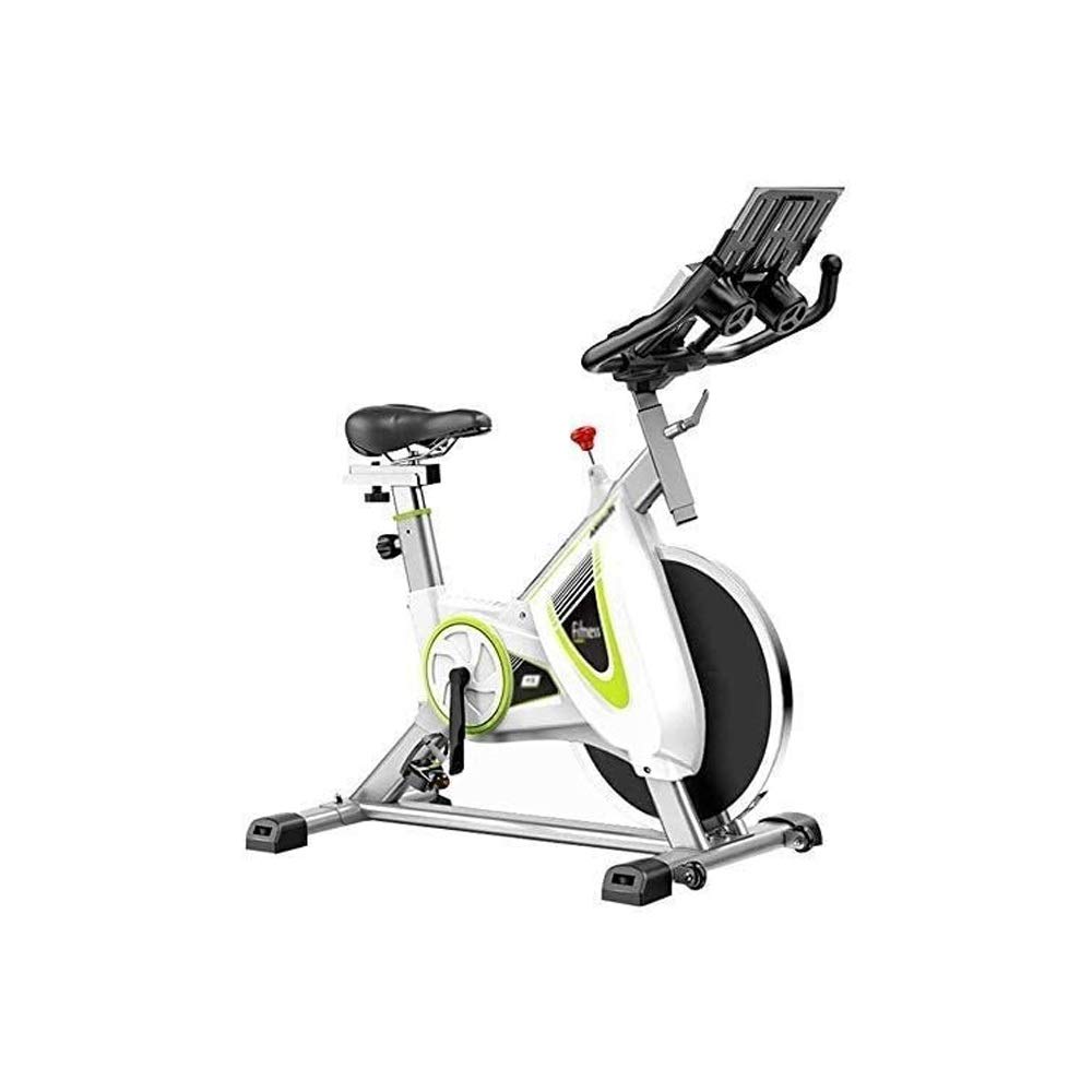 MGIZLJJ Professional Indoor Cycling Exercise Bike with Multifunctional Monitor & Heart Rate Sensors - Perfect for Home Gym, Cardio Workouts & Spin Classes