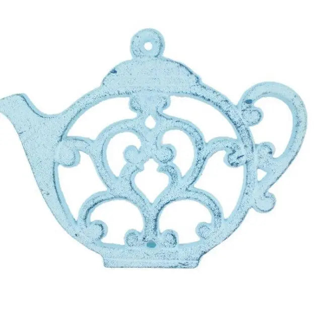Premium Cast Iron Teapot Trivet Set - Heat Resistant & Durable for Stovetop & Tabletop Use - Perfect for Tea Lovers & Home Decor