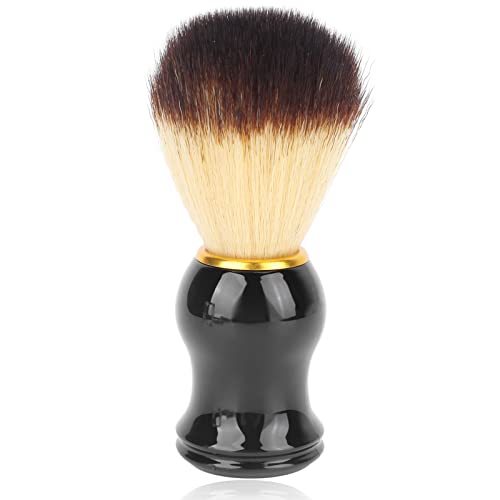 Premium Beard Brush & Shaving Brush Set - Soft Nylon Bristles for Men's Facial Hair Care, Grooming & Styling - Perfect for Daily Beard Maintenance & Salon Quality Shaving at Home