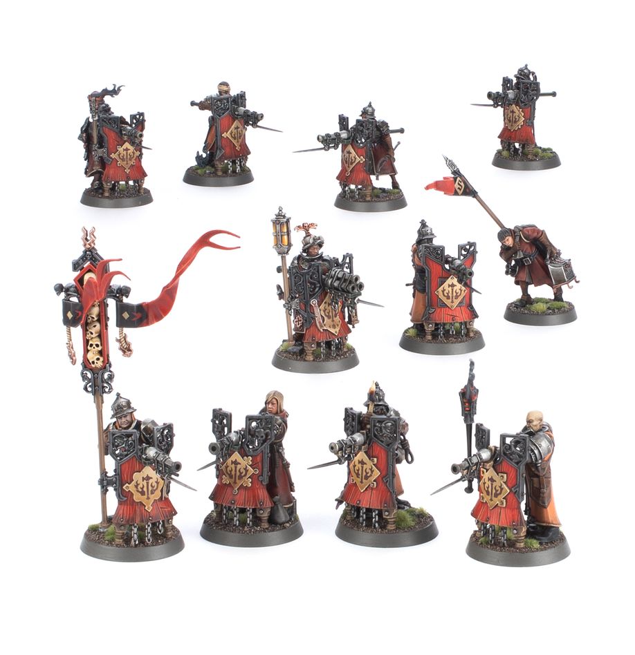 Age of Sigmar Cities of Sigmar: Freeguild Fusiliers - Warhammer Fantasy Miniatures for Tabletop Gaming & Collecting
