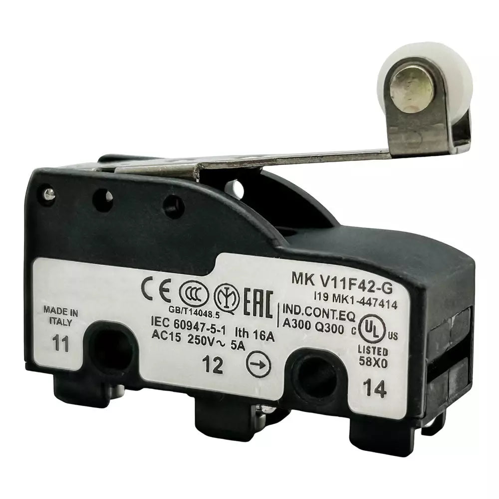 Corghi 4 109005A OEM 16A Lever Micro Switch Replacement Part for Tire Changer & Wheel Balancer Machines - Perfect for Auto Repair Shops and Tire Service Centers