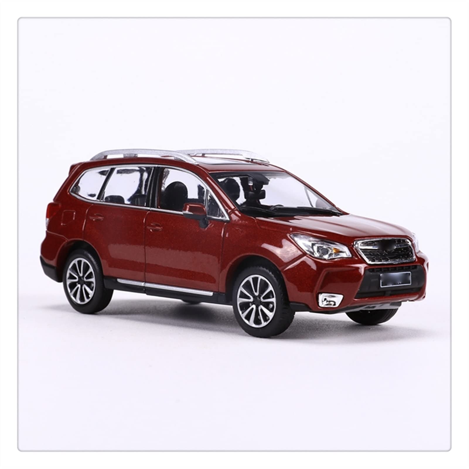 1:43 Scale Subaru Forester & XV Alloy Diecast Car Model - Realistic Simulation Toy for Kids, Collectors & Car Enthusiasts - Perfect Gift for Birthdays & Holidays (Red) - Display on Desk, Shelf or Car Dashboard