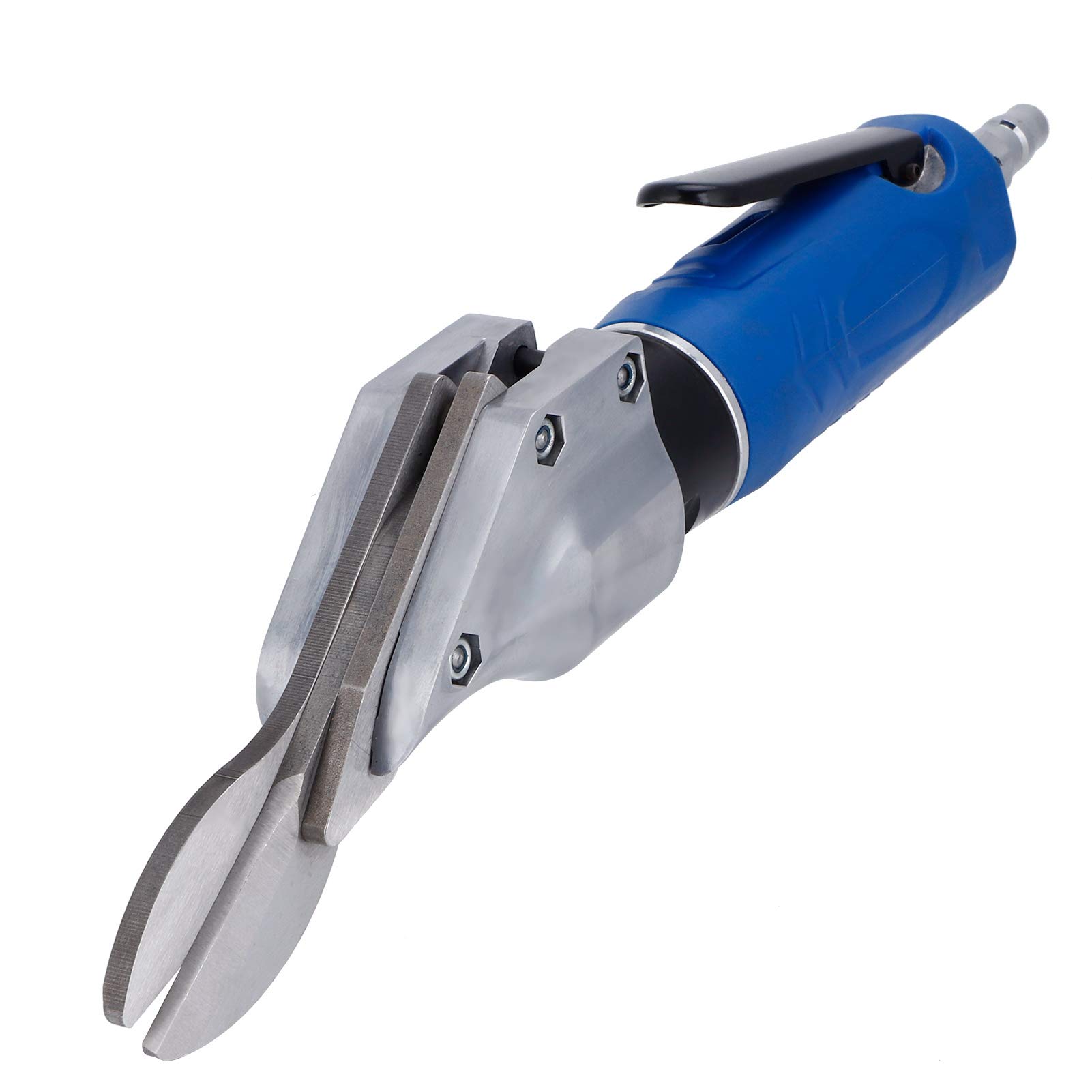 Alvinlite Heavy Duty Pneumatic Air Shear Metal Cutter - Electric Air Scissor for Cutting Sheet Metal, Diamond Mesh, and Plate - Perfect for Metalworking, HVAC, and Automotive Repair
