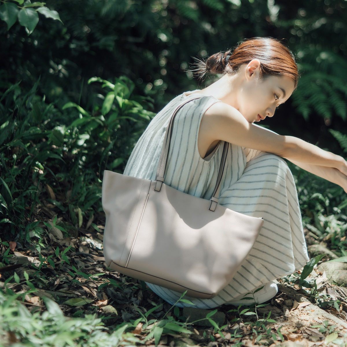 Stylish Clementine Leather Tote Bag for Women - Premium Genuine Leather Handbag with Spacious Interior - Perfect for Work, Travel & Everyday Use
