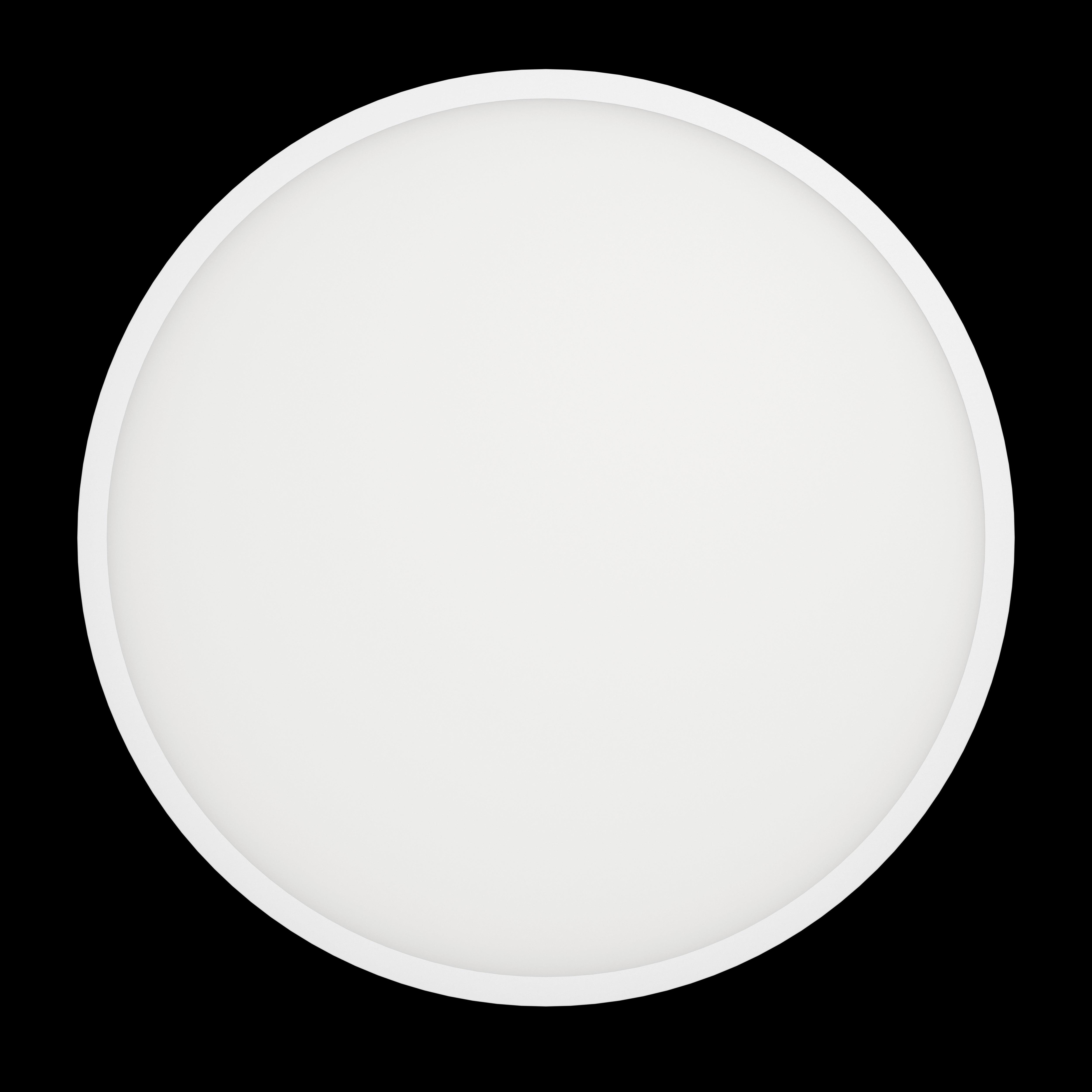 Eglo Connect Sarsina Z Smart LED Ceiling Light - 60cm Round Flush Mount, Dimmable White Light, Works with Alexa & Google Home - Perfect for Living Room, Bedroom or Kitchen Lighting
