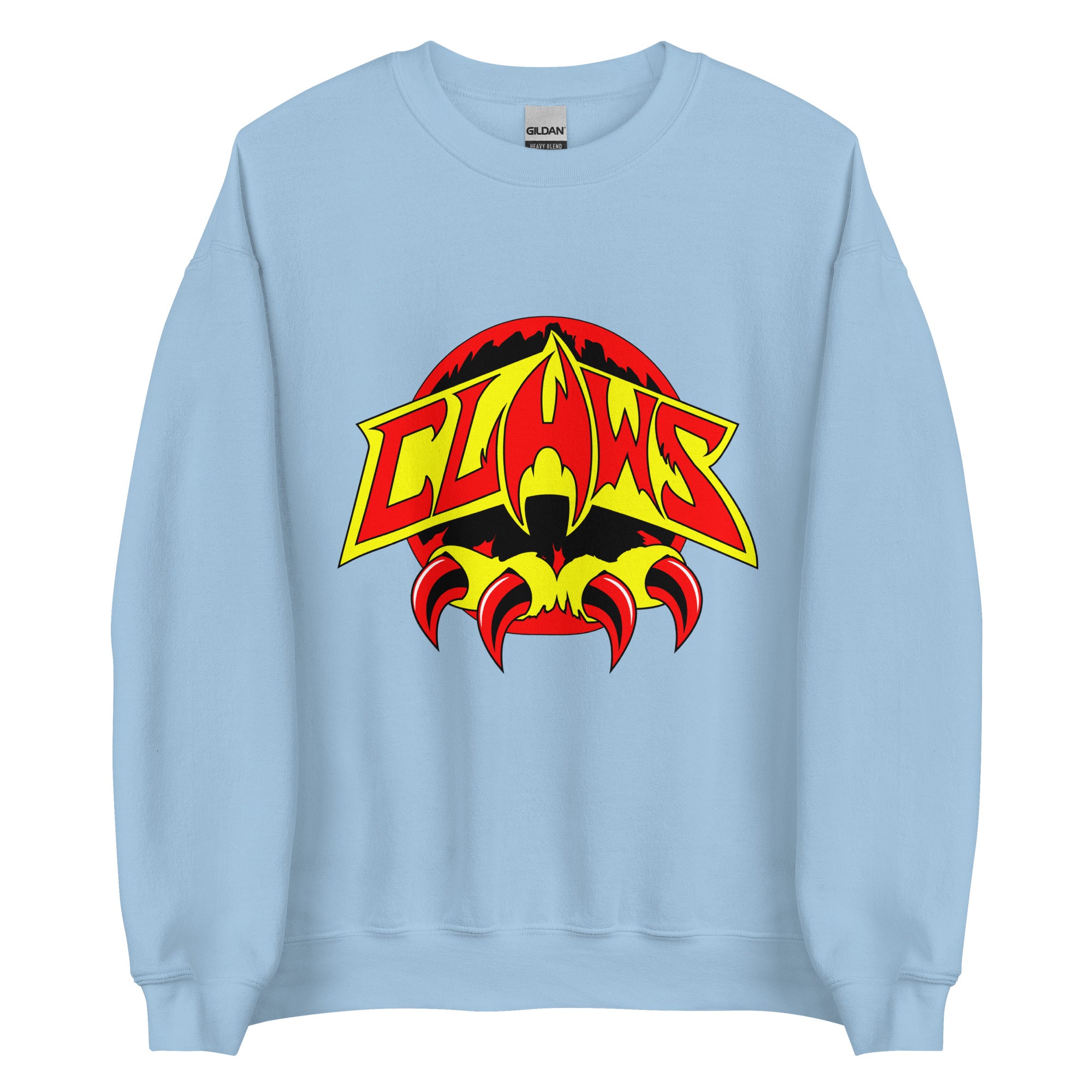 Zoo Jitsu Fighters CLAWS Logo Unisex Sweatshirt - Comfortable Pullover Hoodie for Martial Arts Fans & Streetwear Style | Perfect for Training, Gym, and Casual Wear