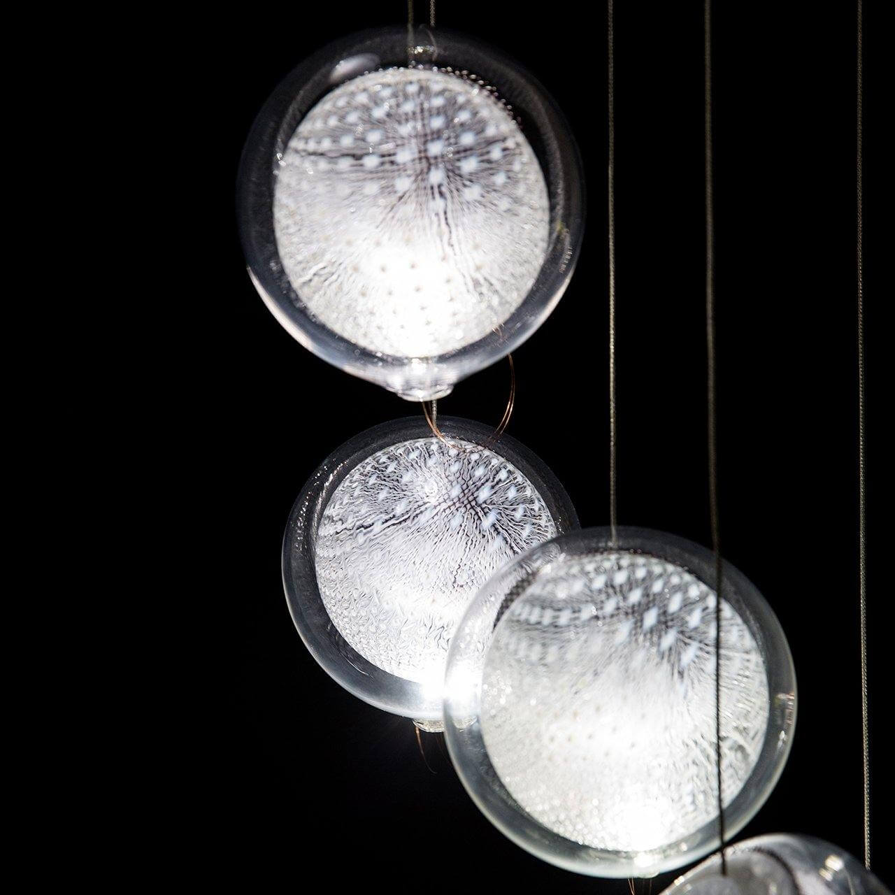 Modern Art Net Pendant Light - Handwoven Rattan Chandelier for Dining Room, Bedroom & Boho Home Decor | Perfect for Farmhouse, Living Room & Kitchen Lighting